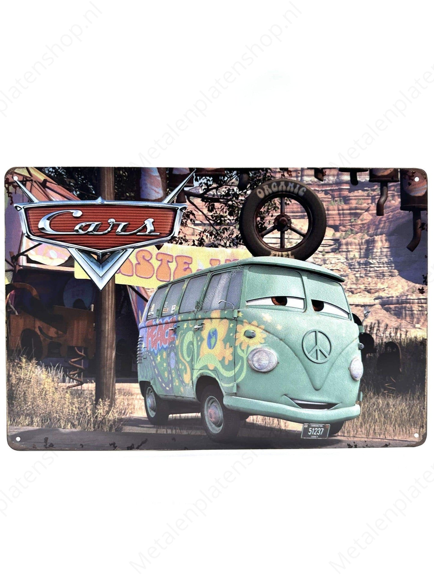 Cars - Metal Wall Sign