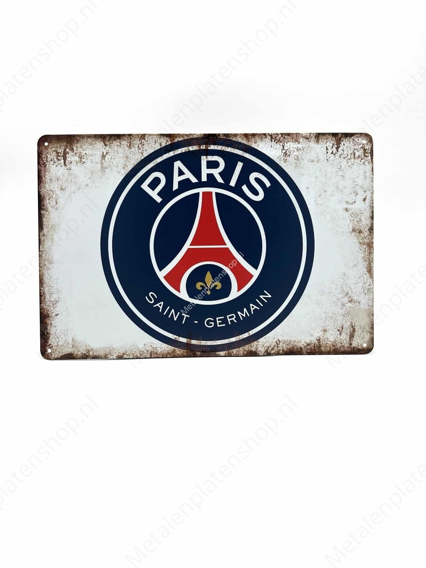 Paris - Saint Germain PSG - Football - Metal Wall Sign