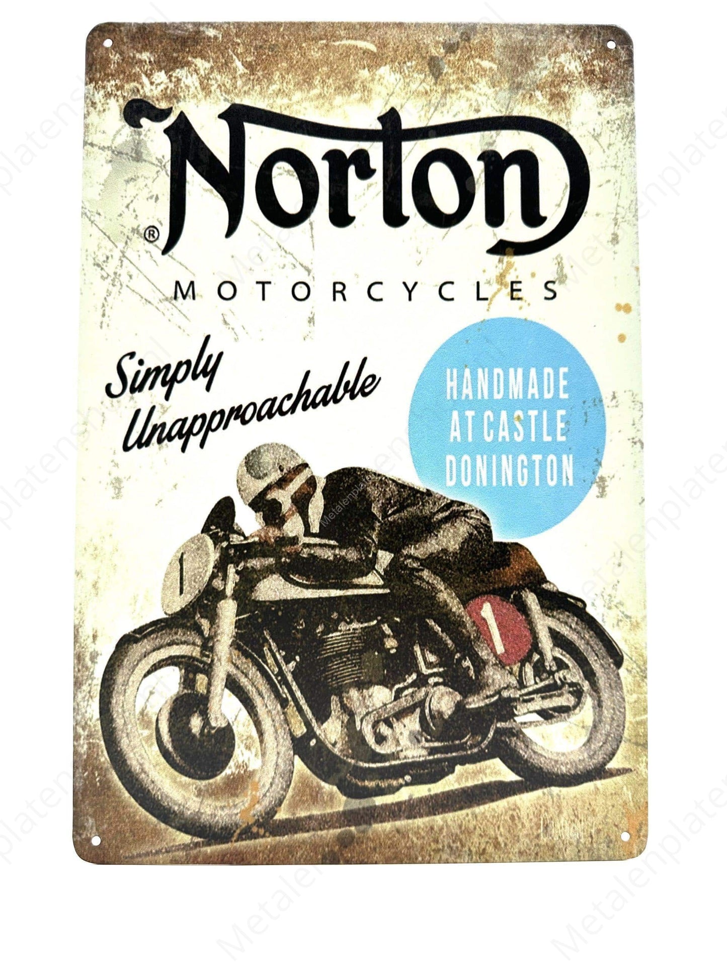 Norton Motorcycles - Metal Wall Sign