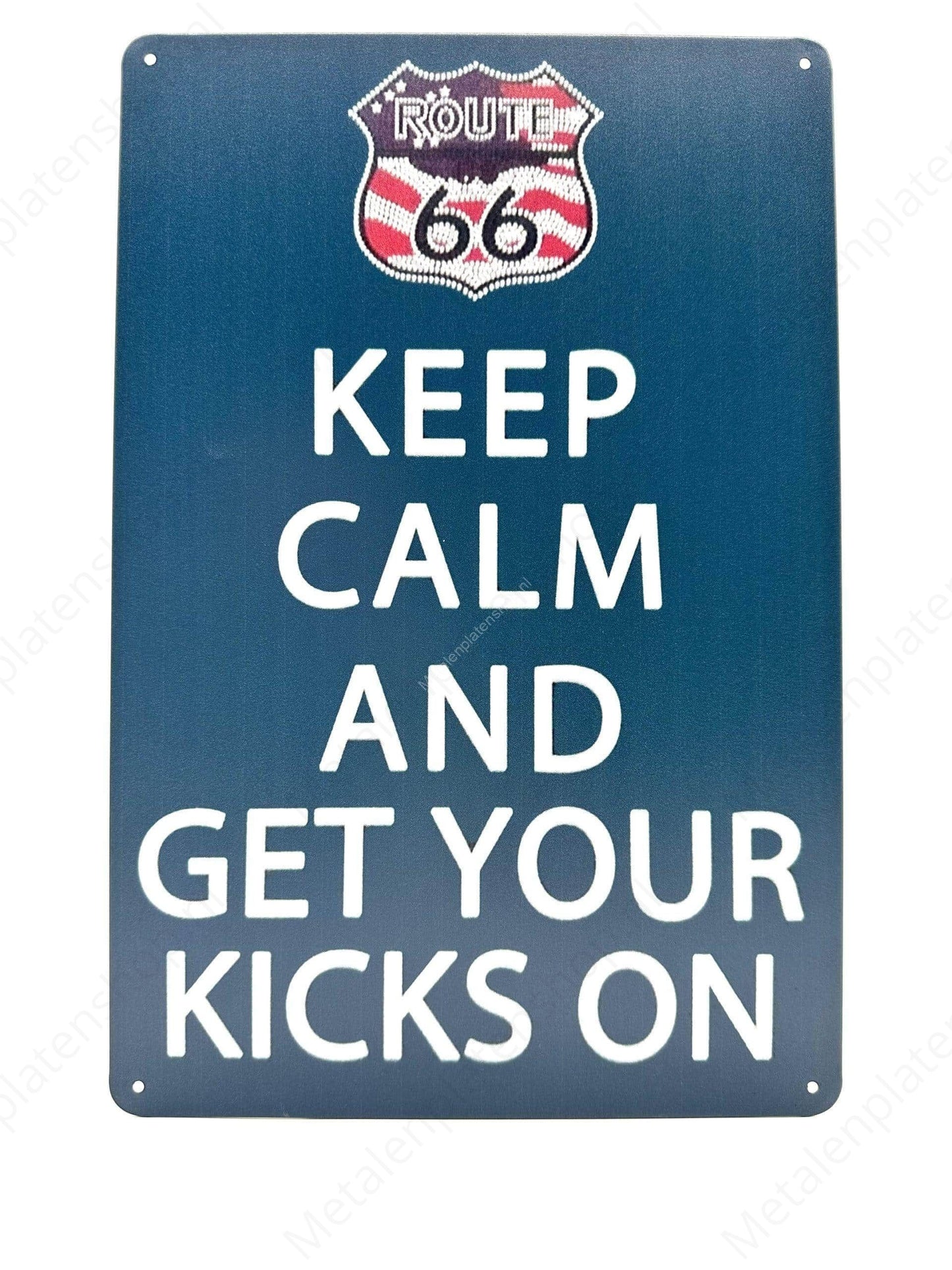 Keep Calm - Metal Wall Sign