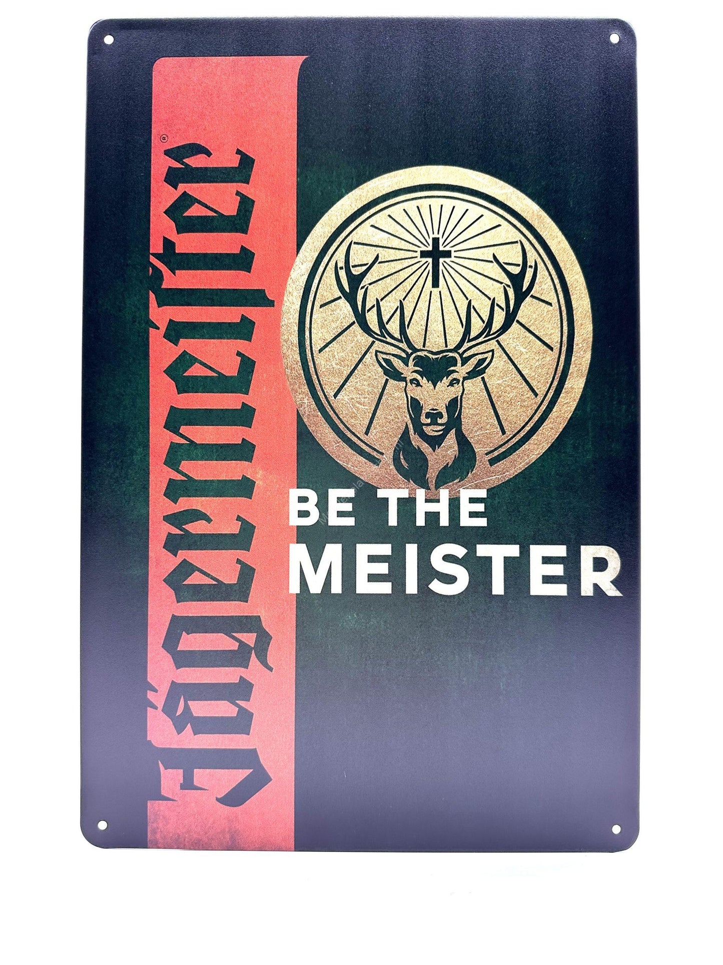 Jägermeister - Be the meister - Metallwandschild