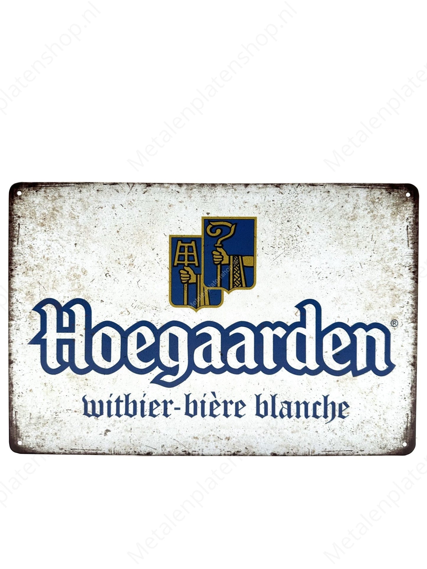 Hoegaarden – Weißbier – Metallwandschild
