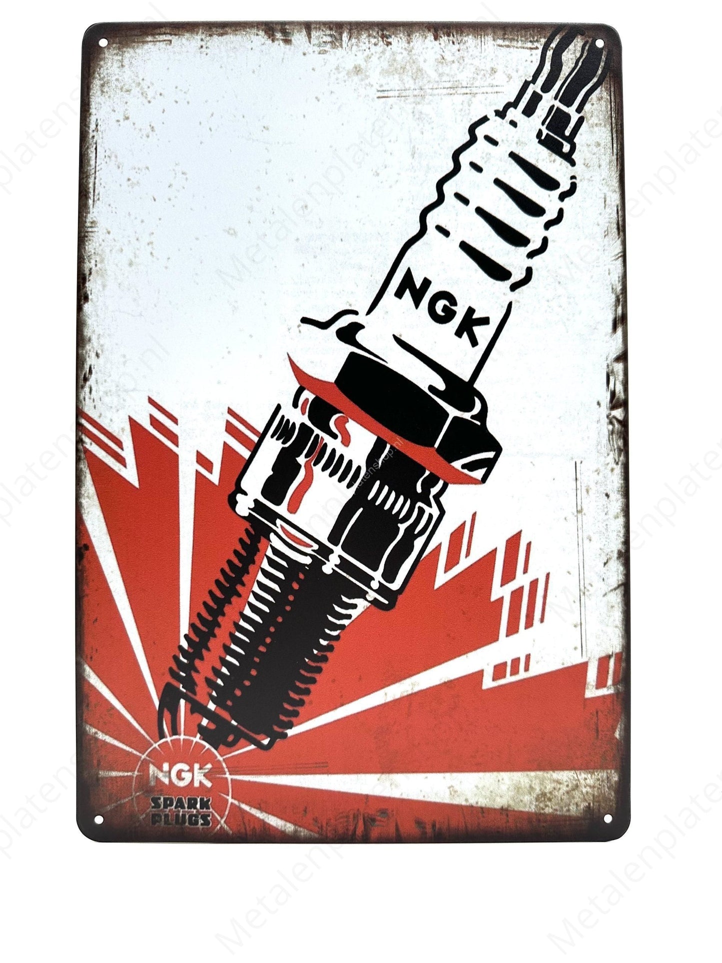 Spark plug - NGK - Metal Wall Sign