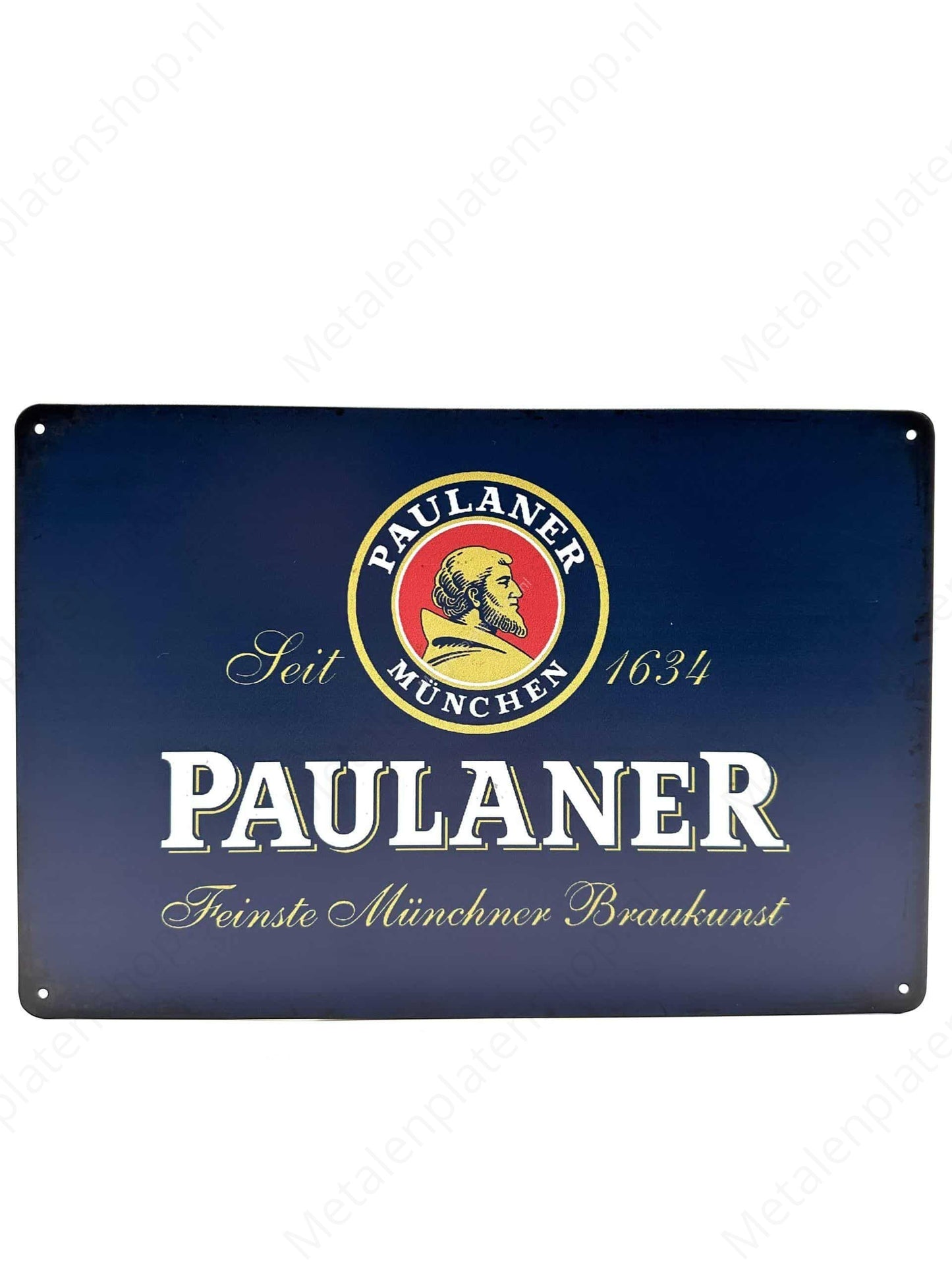Paulaner – 1634 – Blechschild