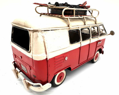 Volkswagen Transporter Winter Sports - Metal Vehicle Decoration - 21cm