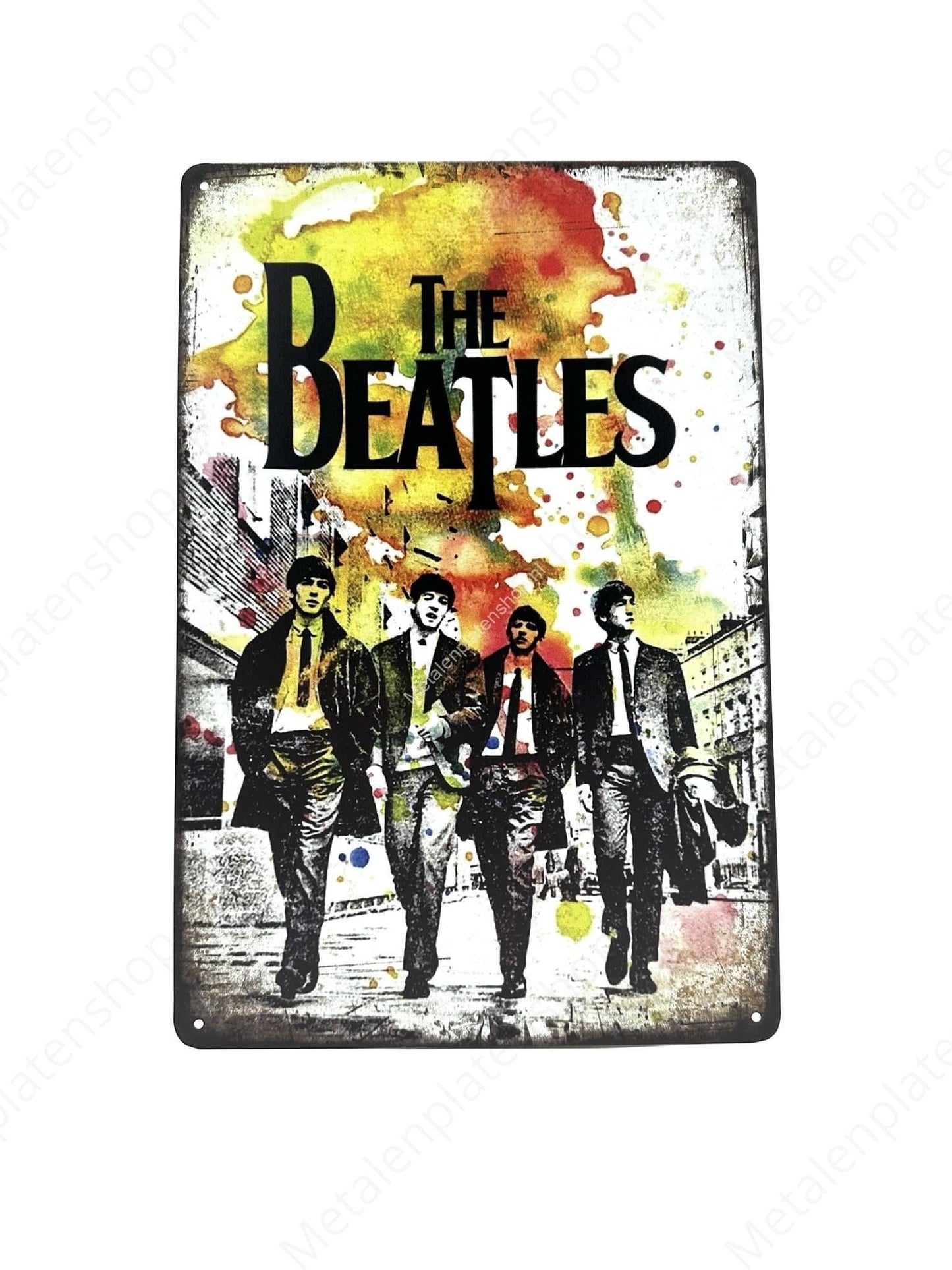 The Beatles - Music - Metal Wall Sign