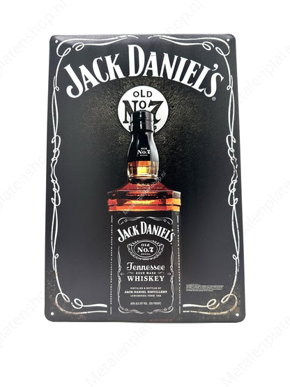Jack Daniels - Old No. 7 - Drink - Metal Wall Sign