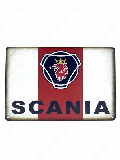 Scania – Truck #1 – Metallwandschild
