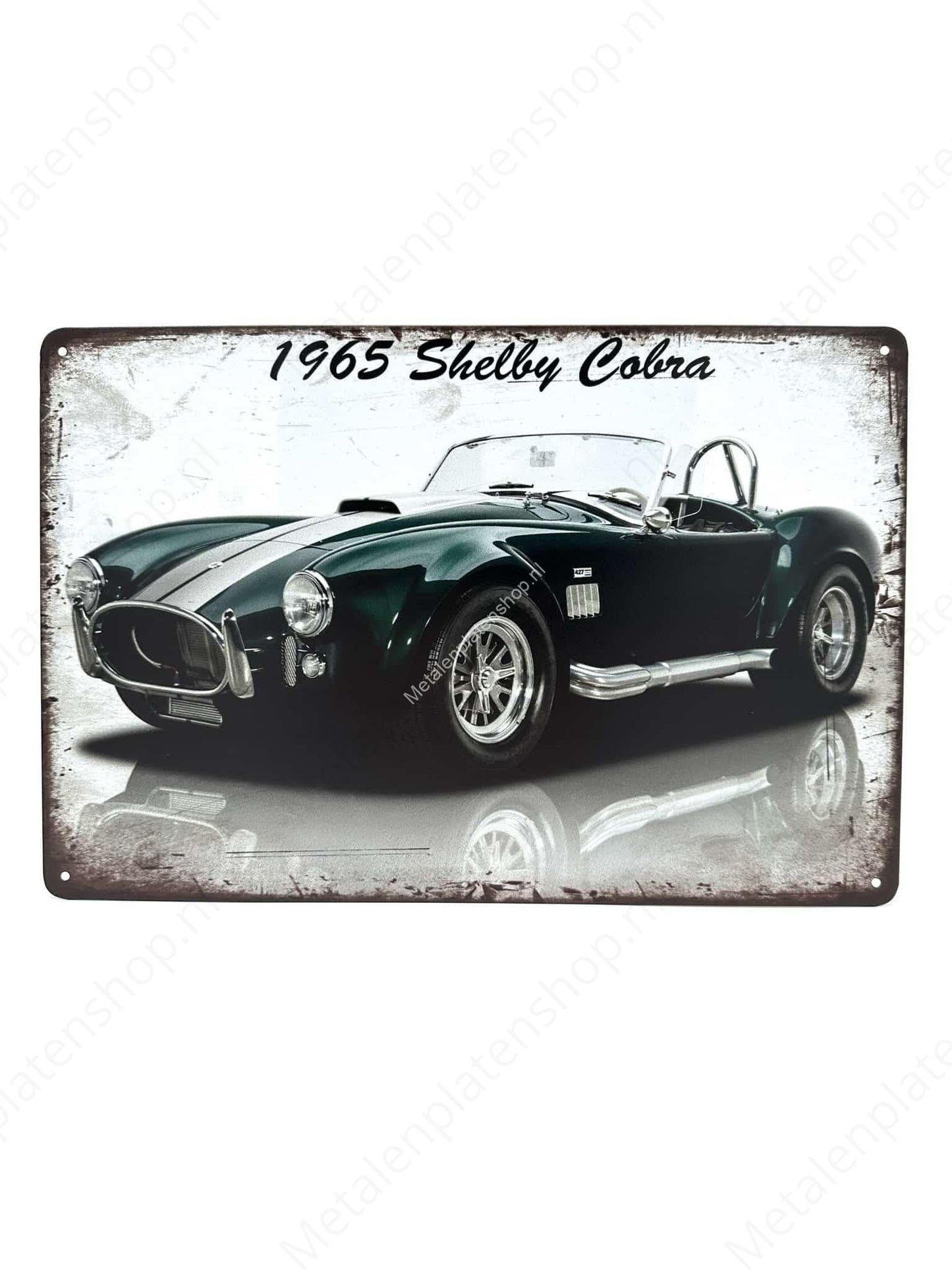 Shelby Cobra 1965 - Car - Metal Wall Sign