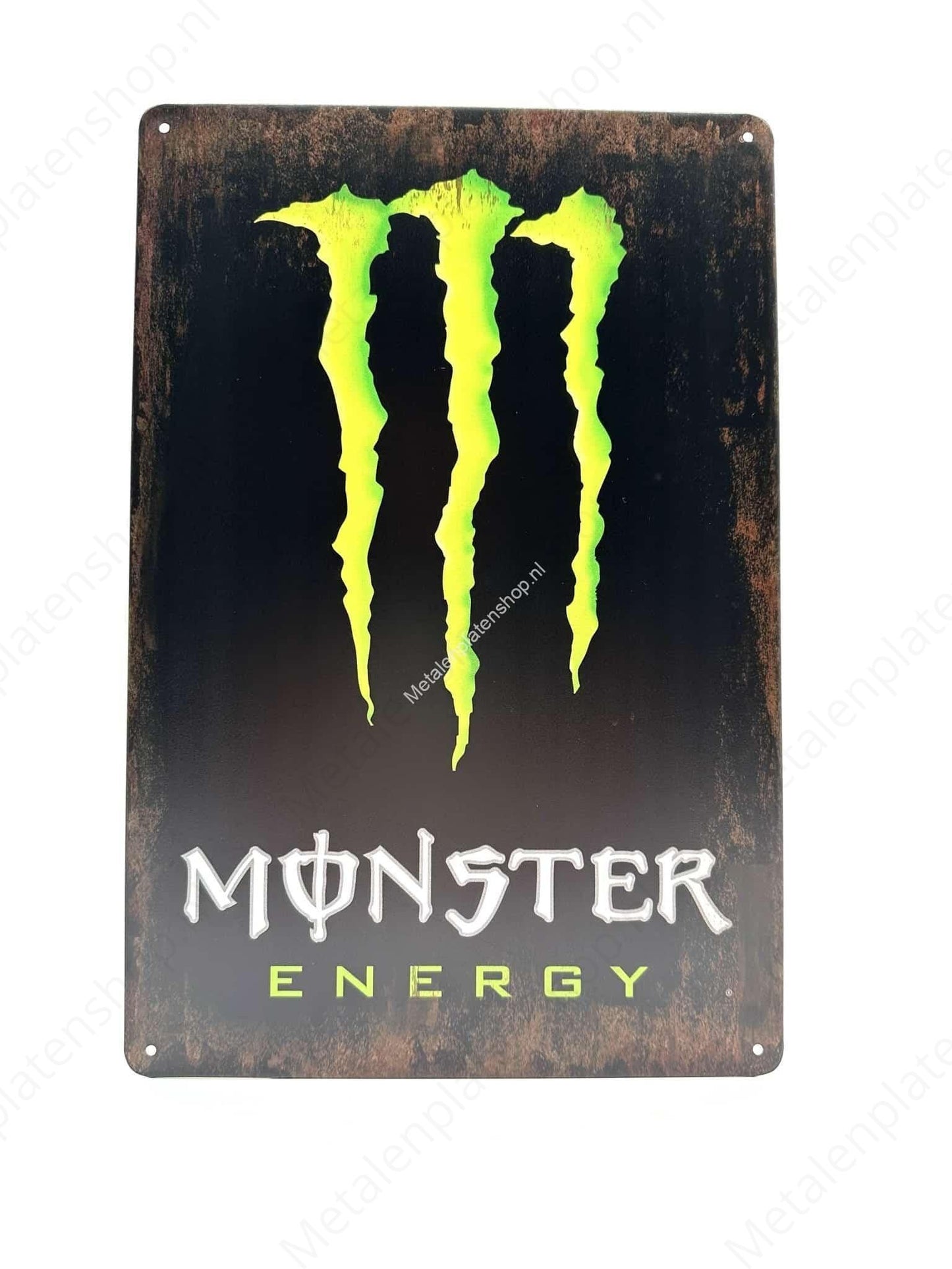 Monster Energy - Green - Drinks - Metal Wall Sign