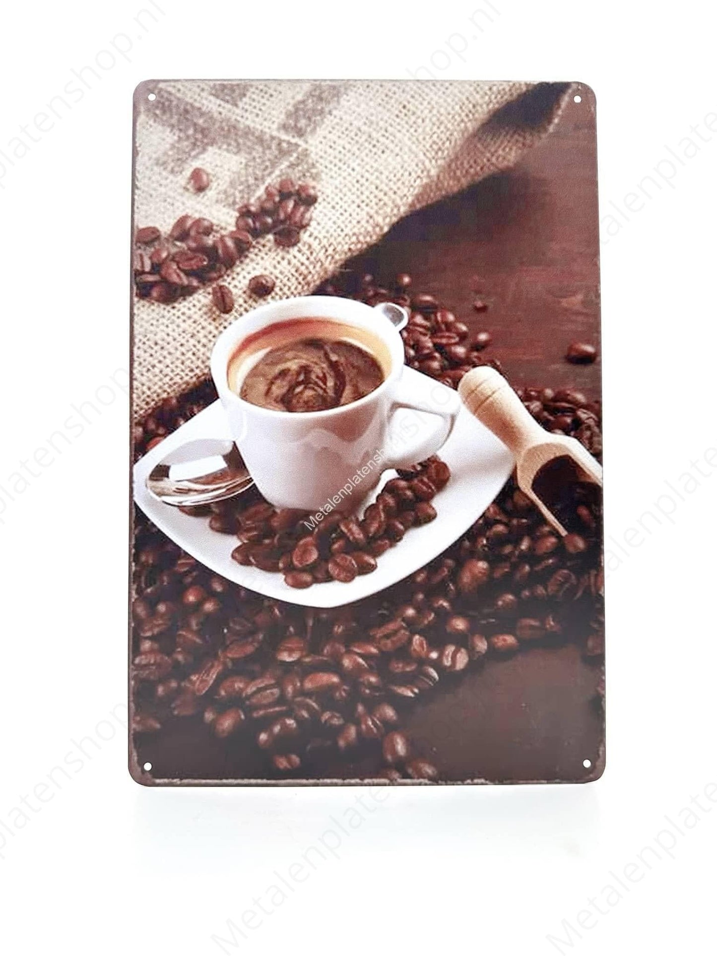 Coffee - Espresso - Metal Wall Sign