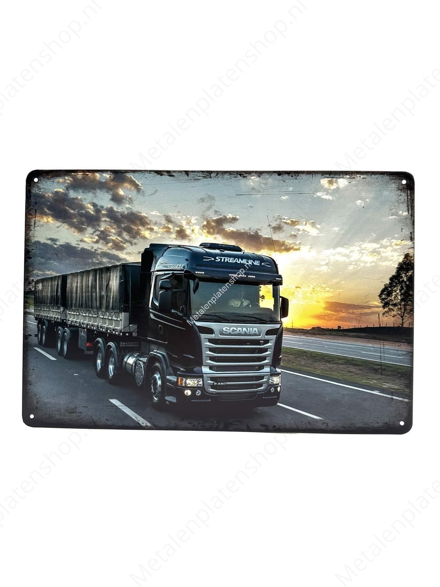 Scania Streamline #1 - Metal Wall Sign