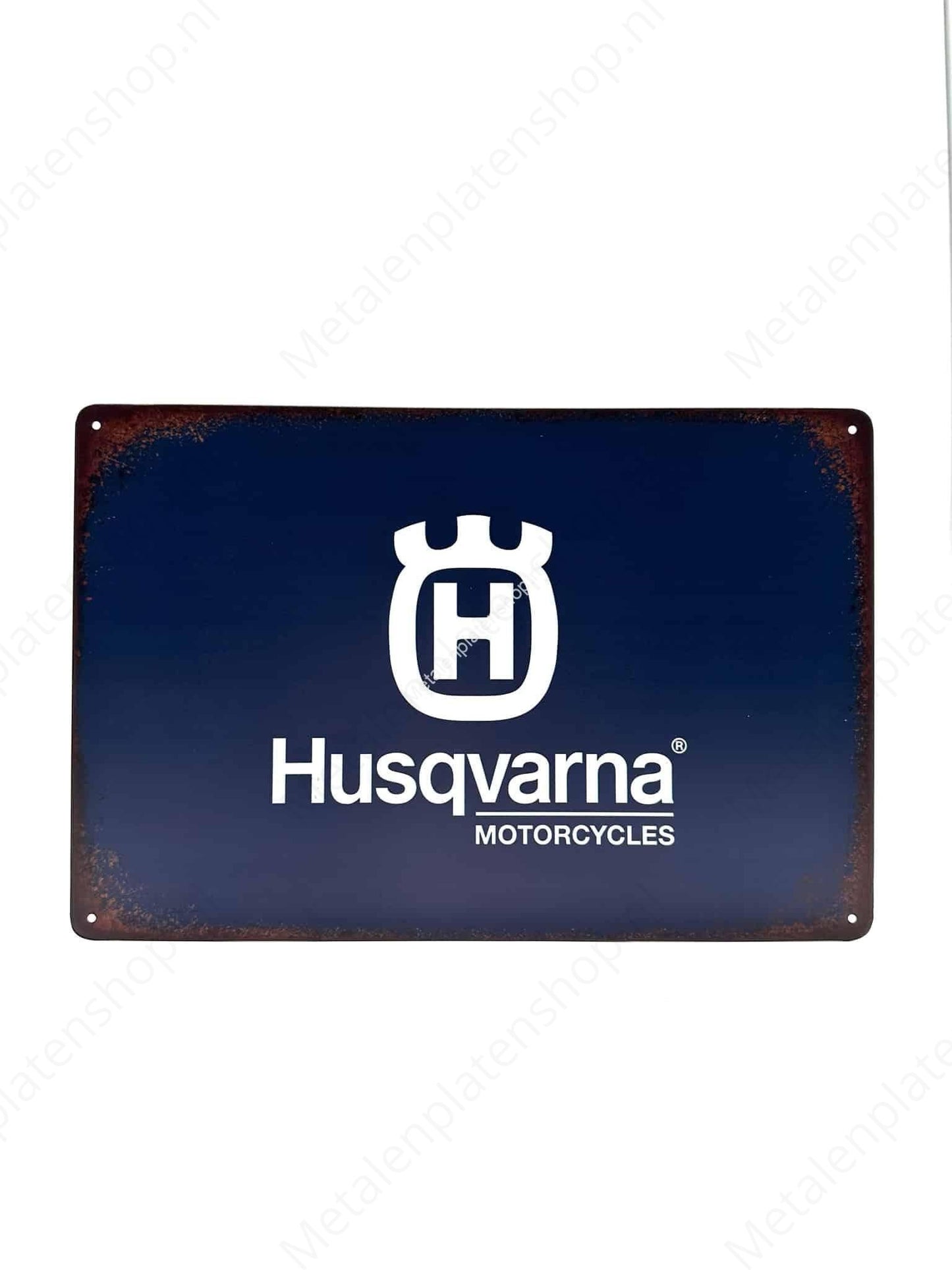 Husqvarna Motorcycles - Metal Wall Sign