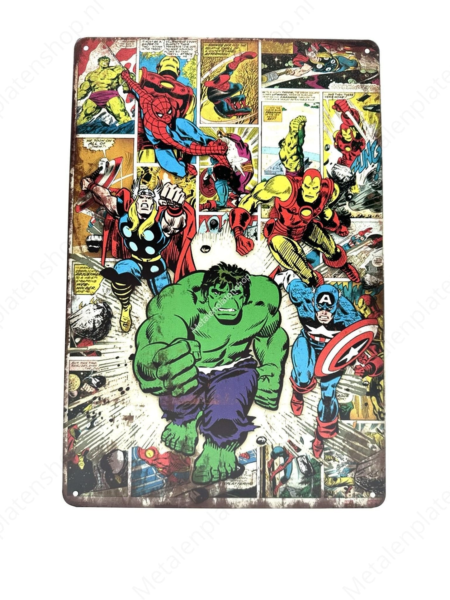 Marvel Comics #1 - Metallwandschild