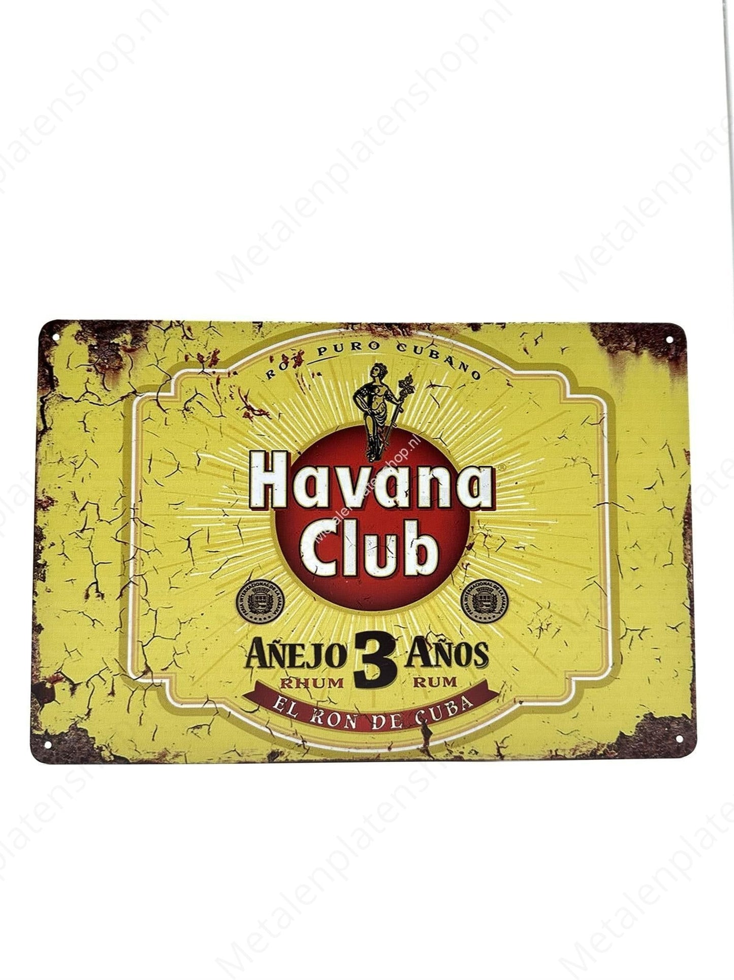 Havana Club - Anejo 3 Anos - Rum - Metal Wall Sign