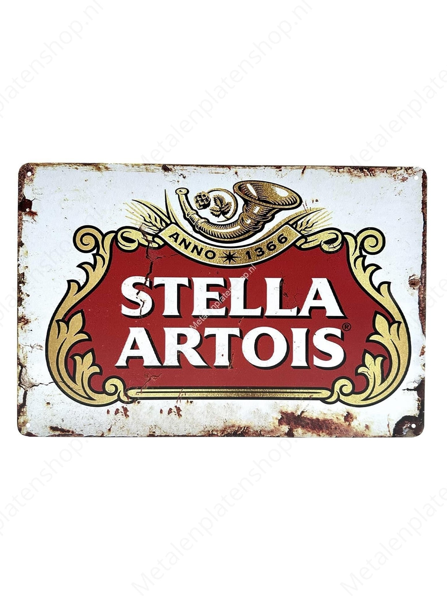 Stella Artois - Anno 1366 - Metal Wall Sign