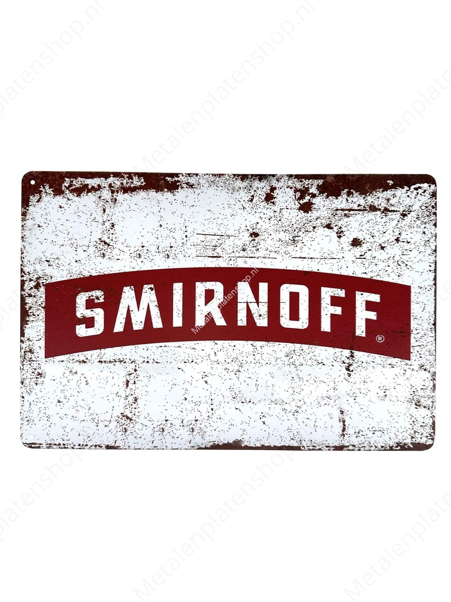 Smirnoff - Metallwandschild