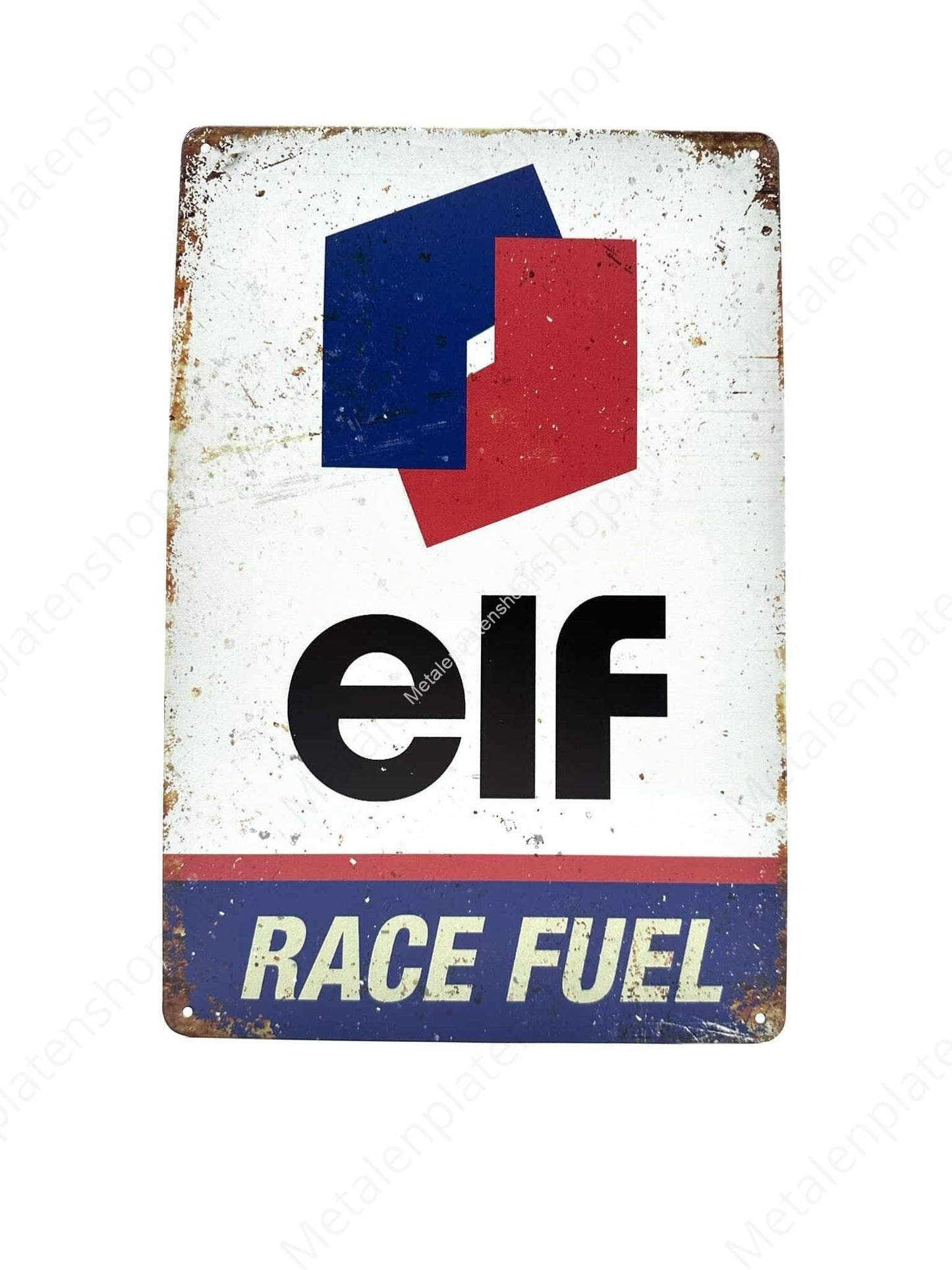 Elf - Race Fuel - Metallwandschild