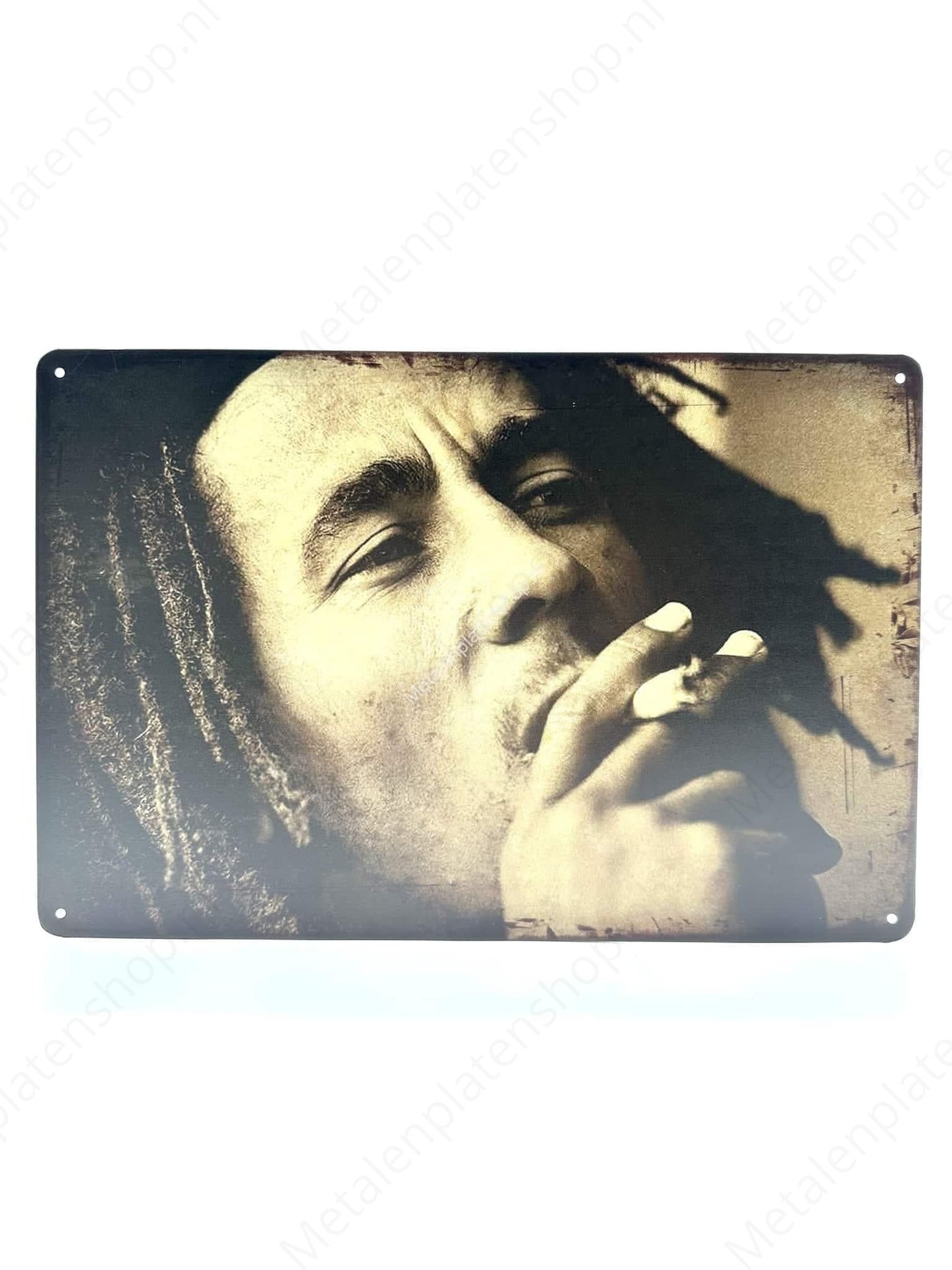 Bob Marley #3 - Metallwandschild