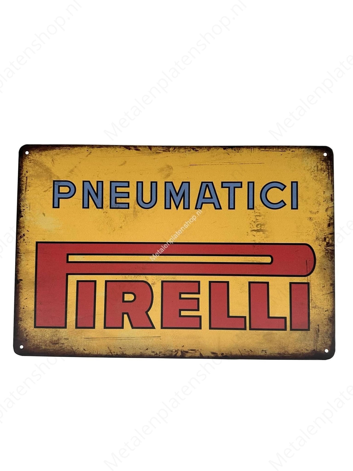 Pneumatics Pirelli - Metal Wall Sign