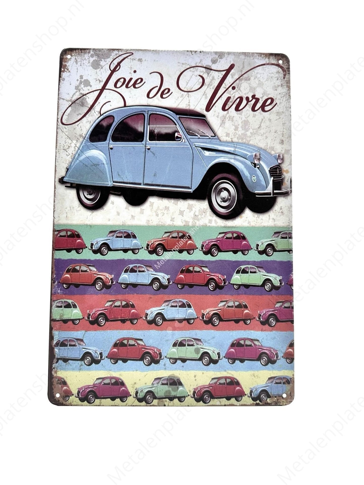 Joie de Vivre - Ugly Duckling - Metal Wall Sign