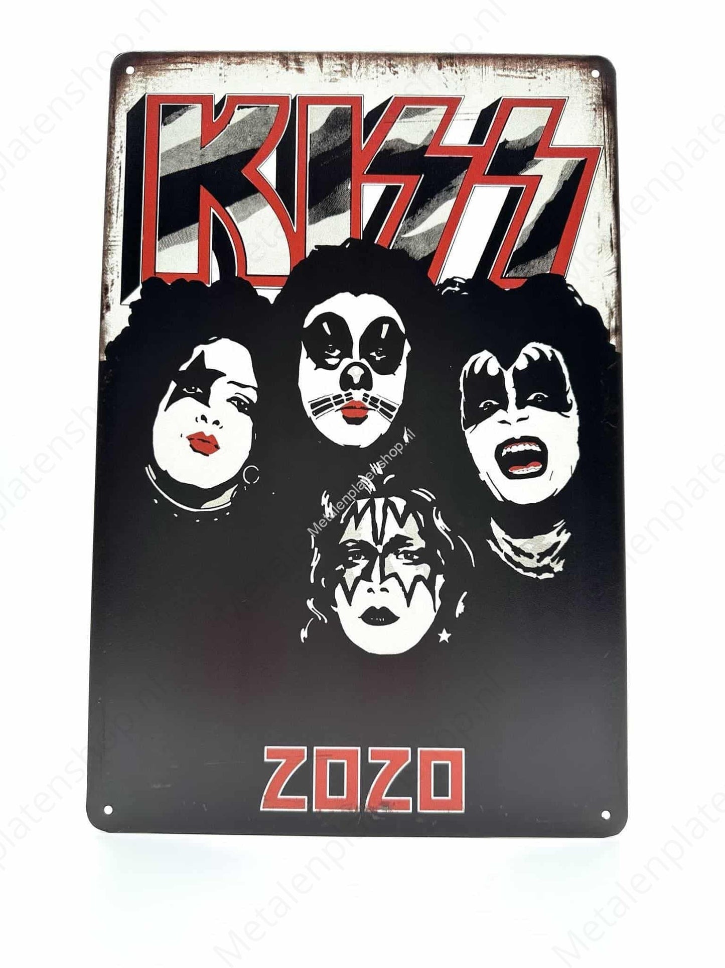 KISS - ZOZO - Metal Wall Sign