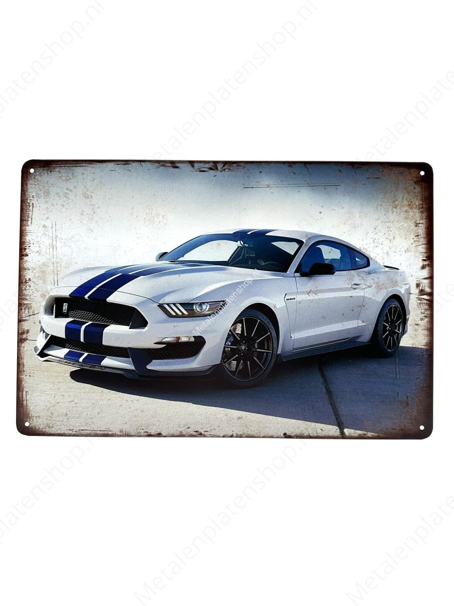Ford Mustang - Metallwandschild