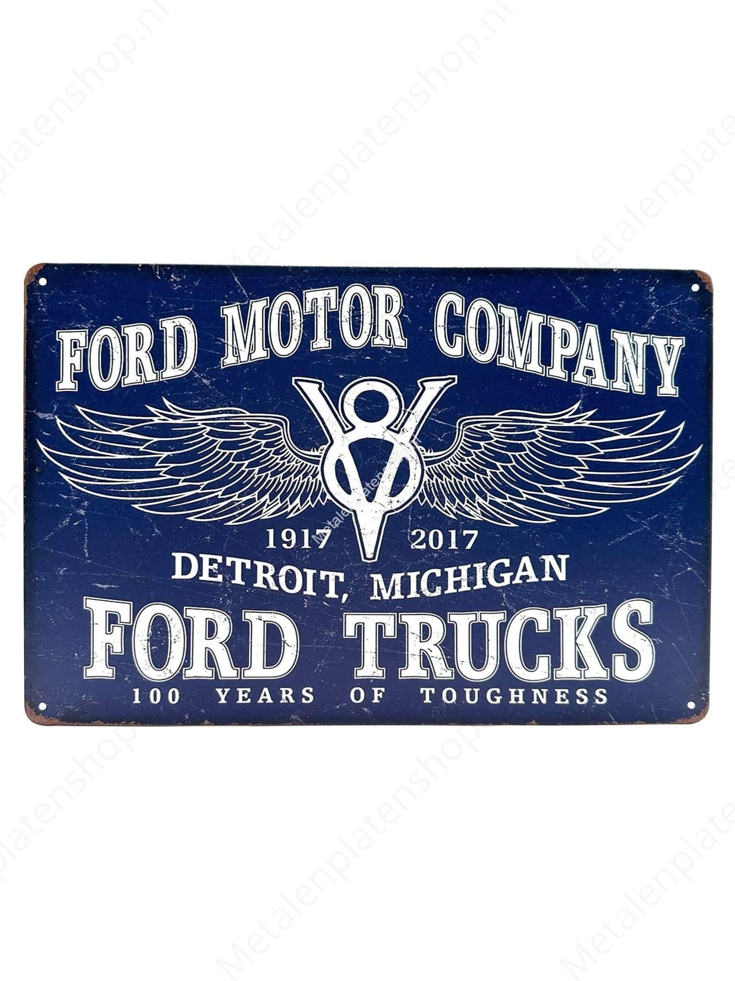 Ford motor company - V8 - Ford Trucks - Metal Wall Sign
