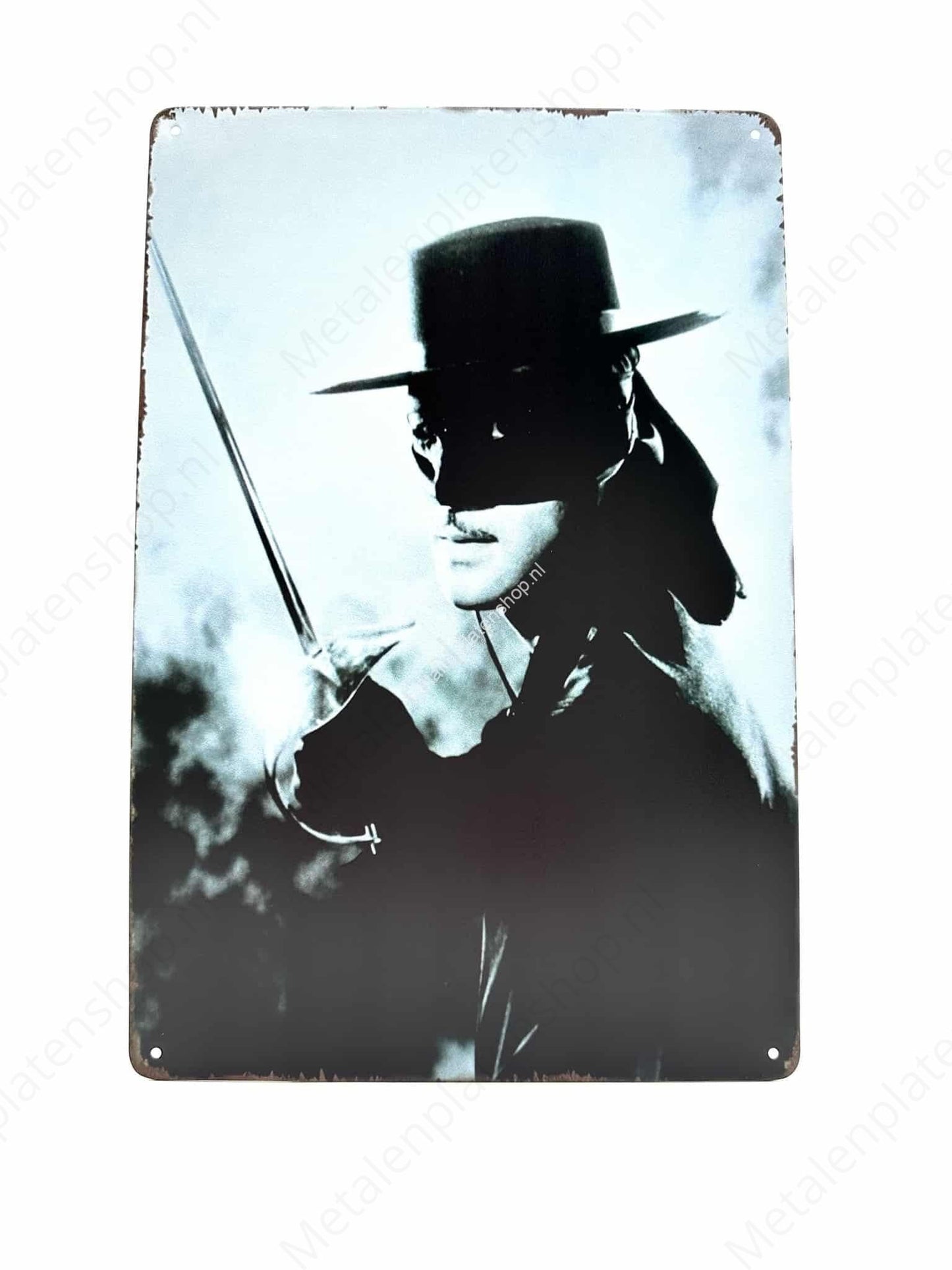 Zorro - Metal Wall Sign