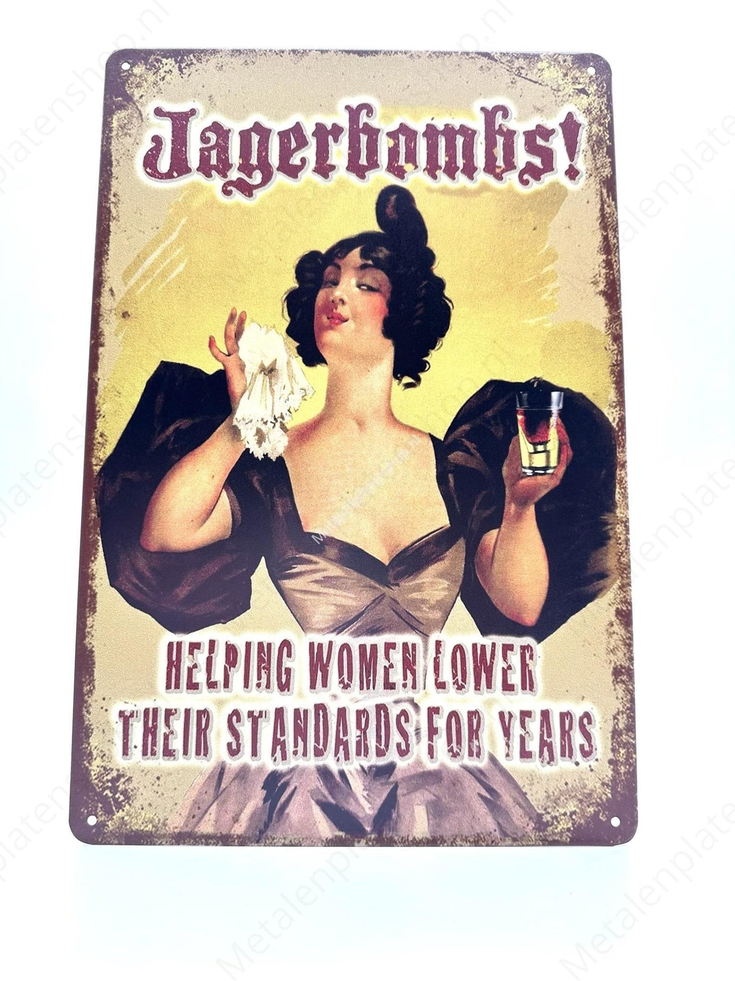 Jägerbomben! - Metallwandschild