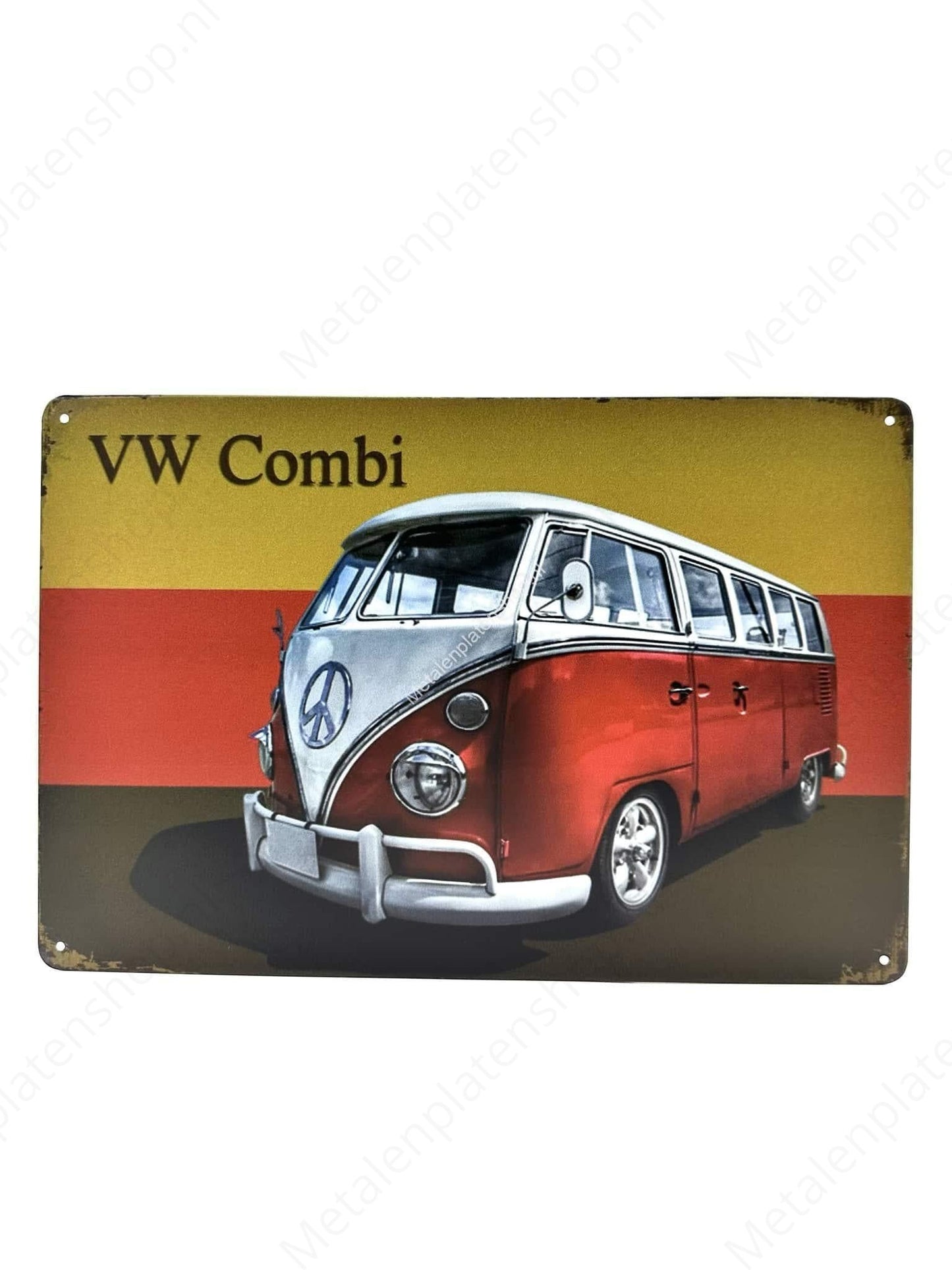 Volkswagen - VW Combi - Metal Wall Sign