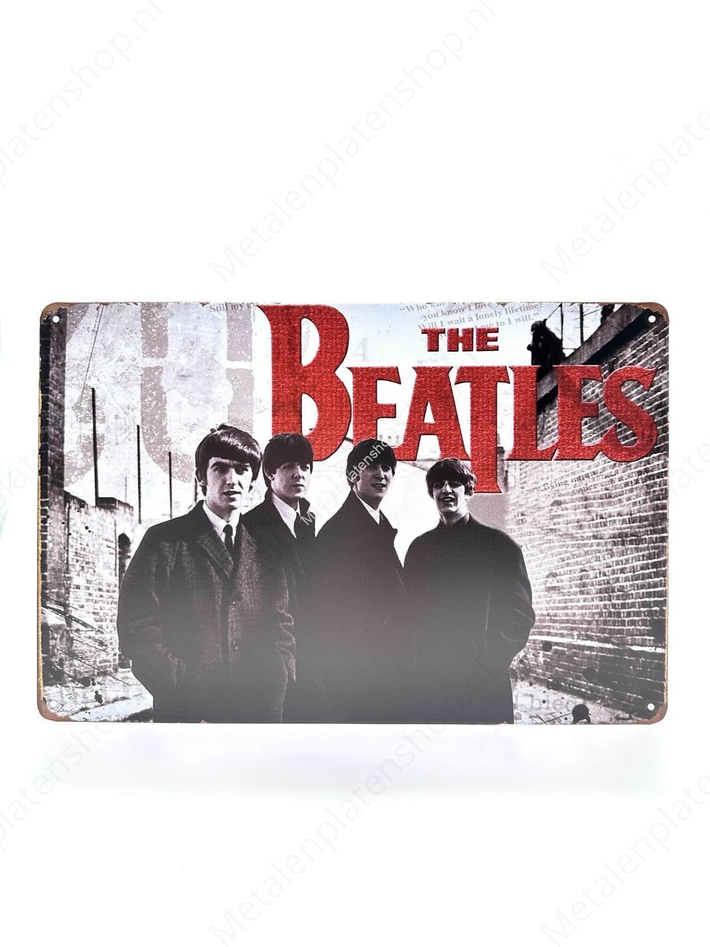 The Beatles - Metal Wall Sign