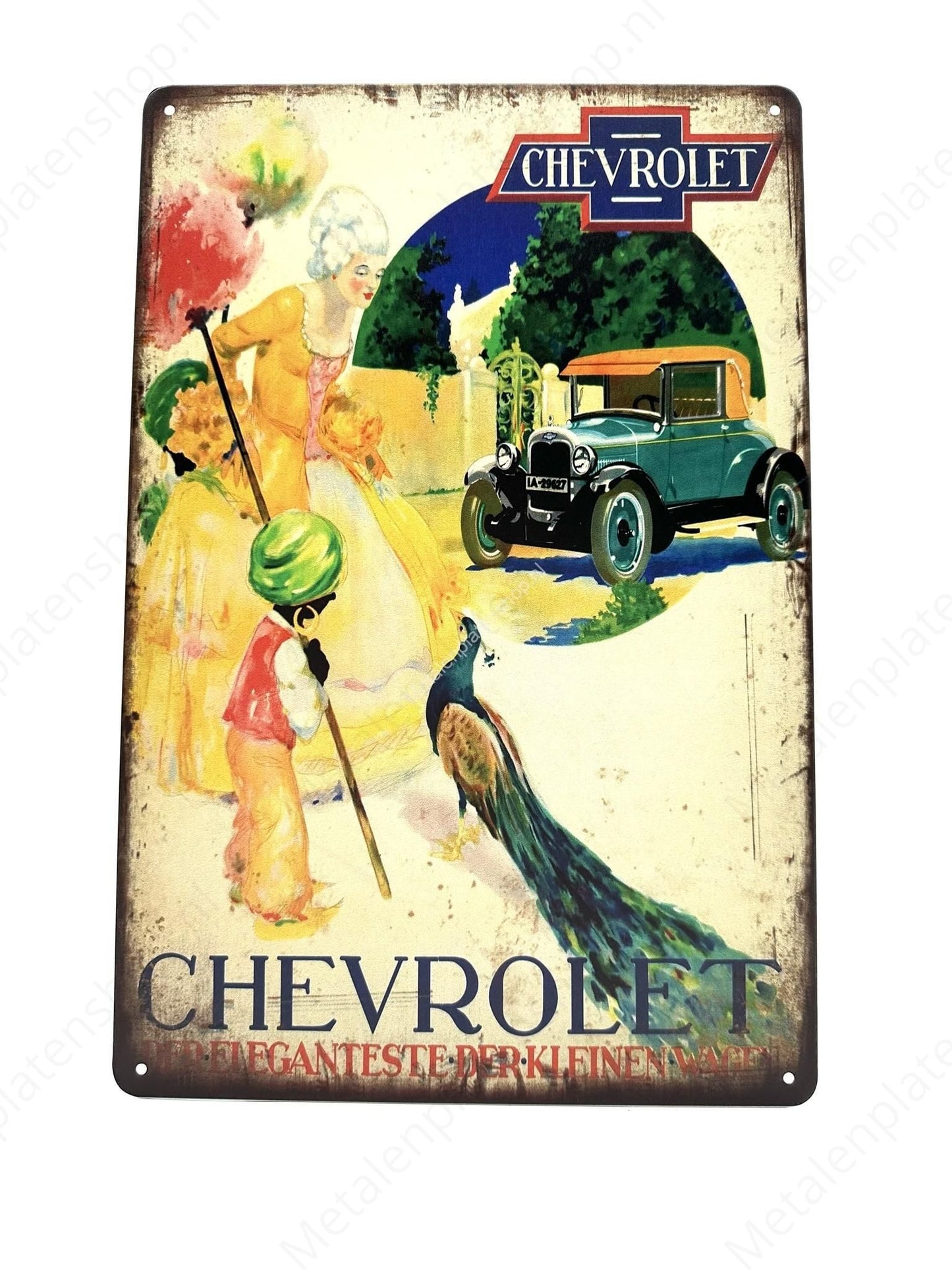 Chevrolet - Old Timer - Metal Wall Sign