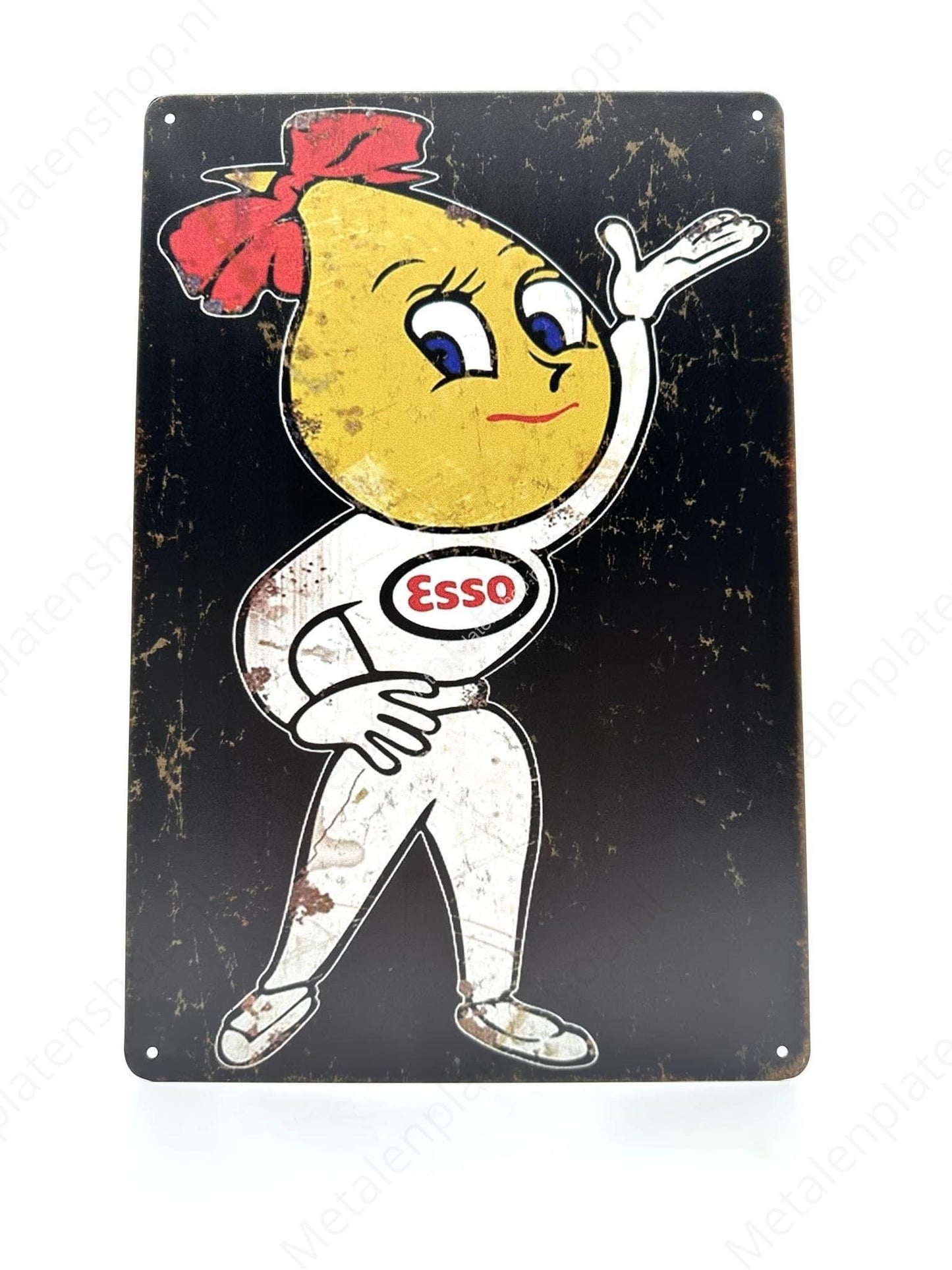 ESSO - Mascot 2 - Metal Wall Sign