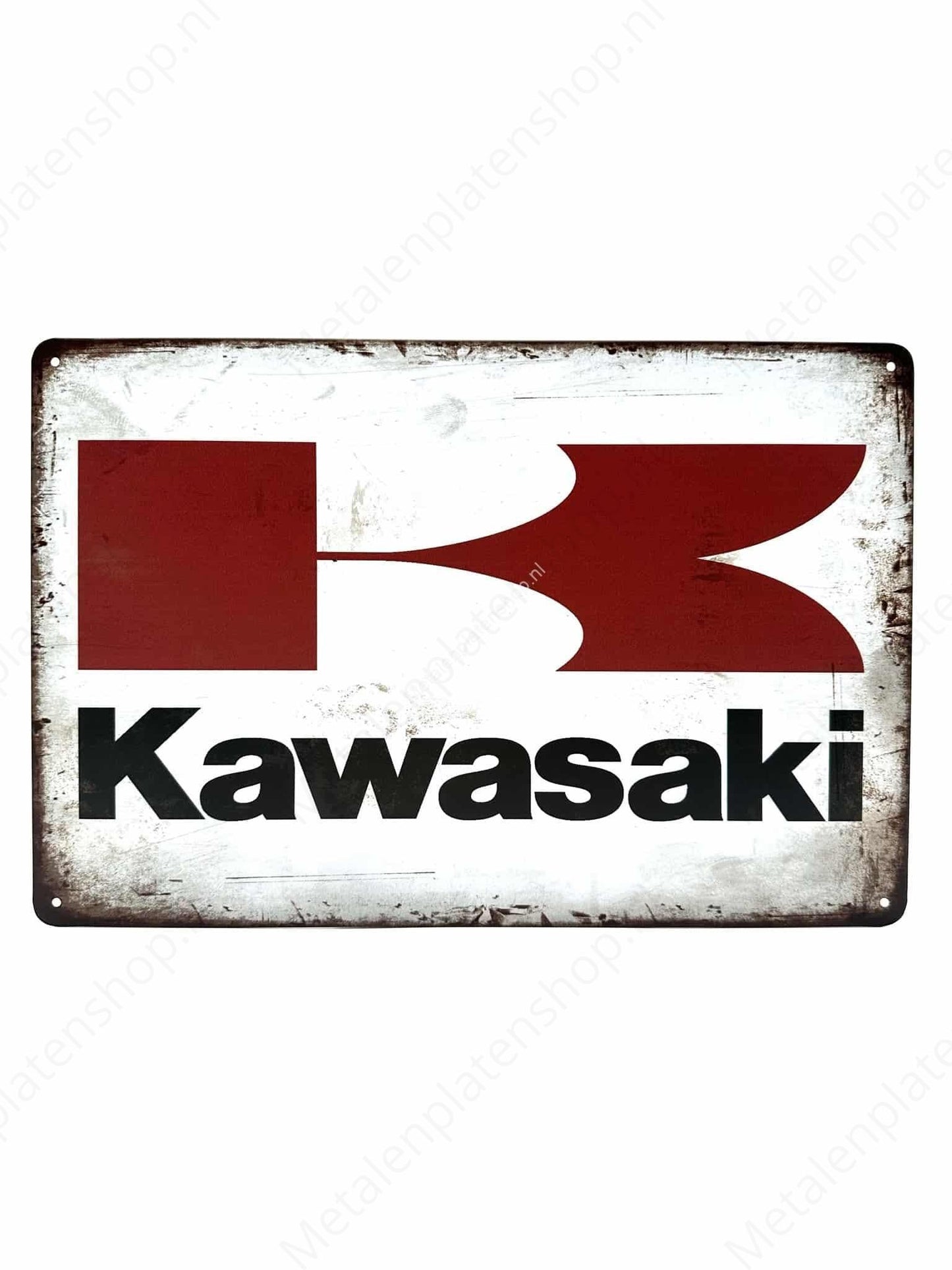 Kawasaki - Metal Wall Sign