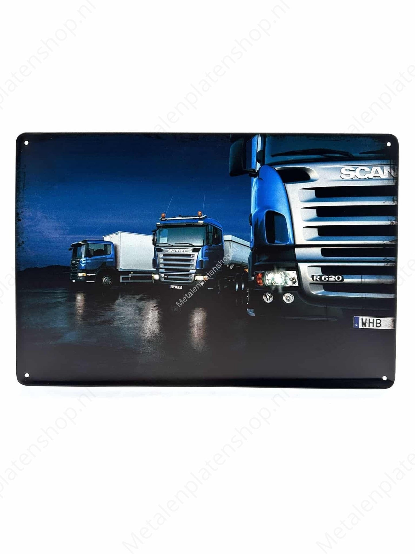 SCANIA – LKW Nr. 1 – Metallwandschild