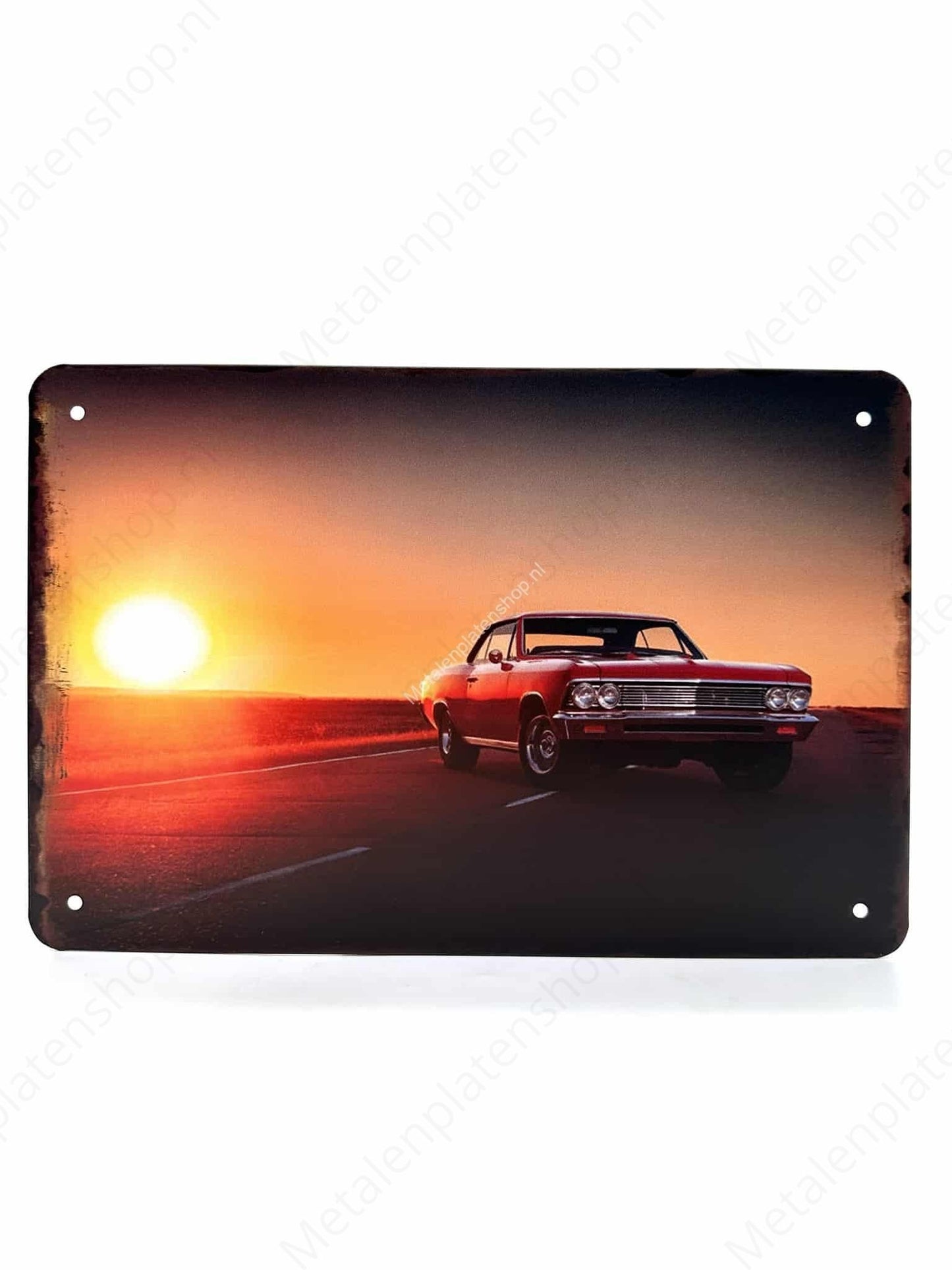 USA - Muscle Car - Metal Wall Sign