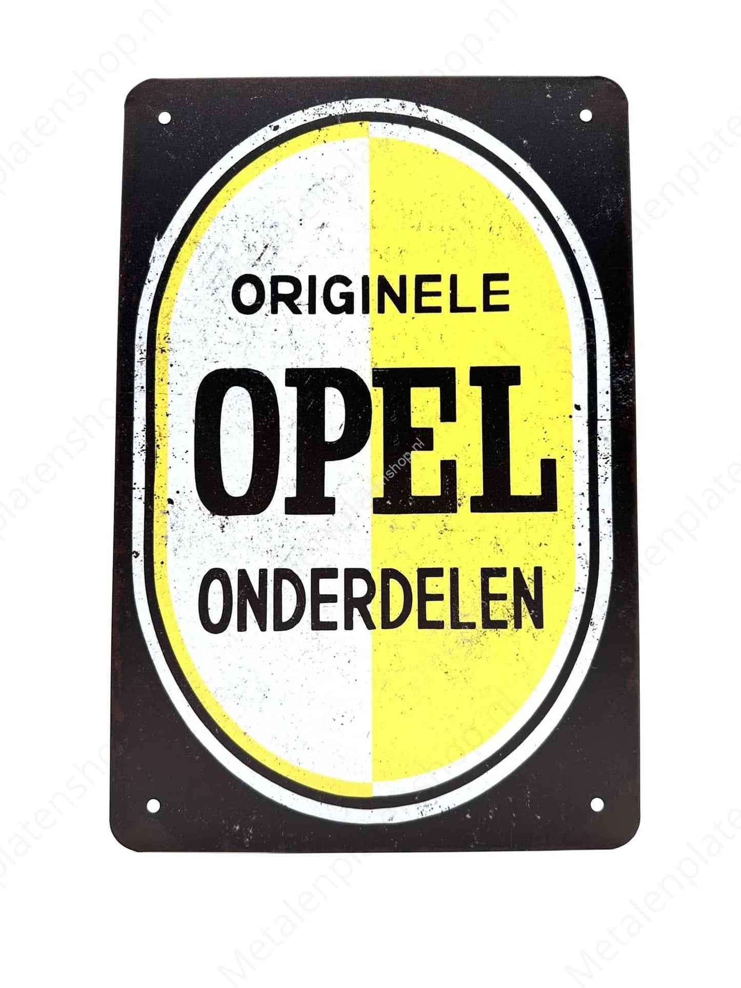 Original OPEL parts - Metal wall sign