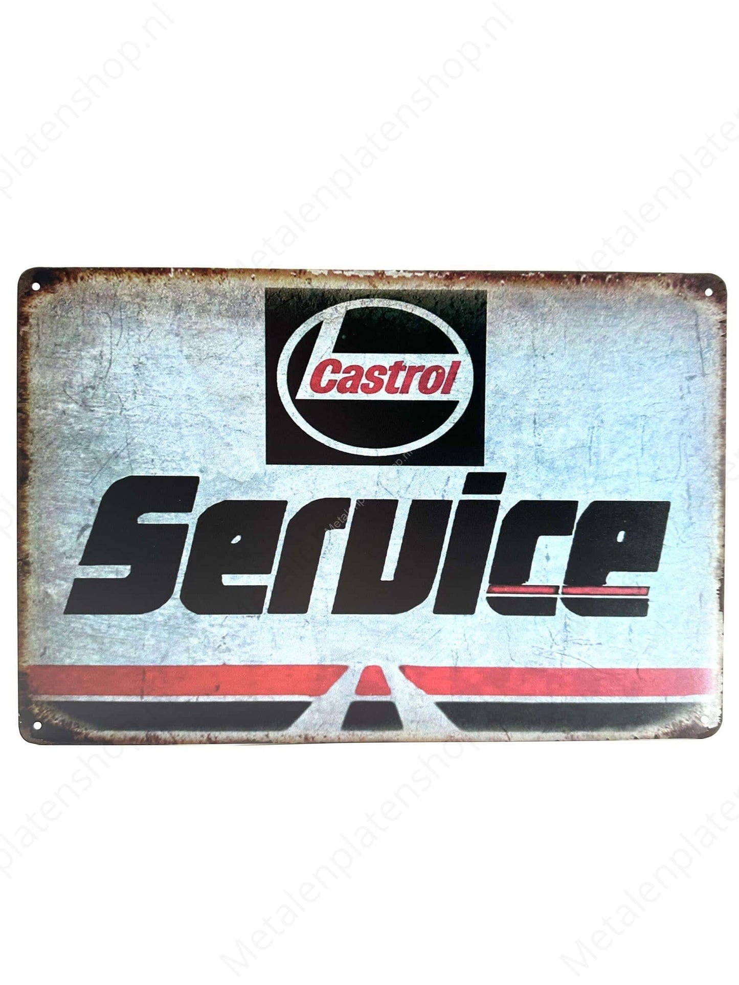 Castrol - Service - Metal Wall Sign