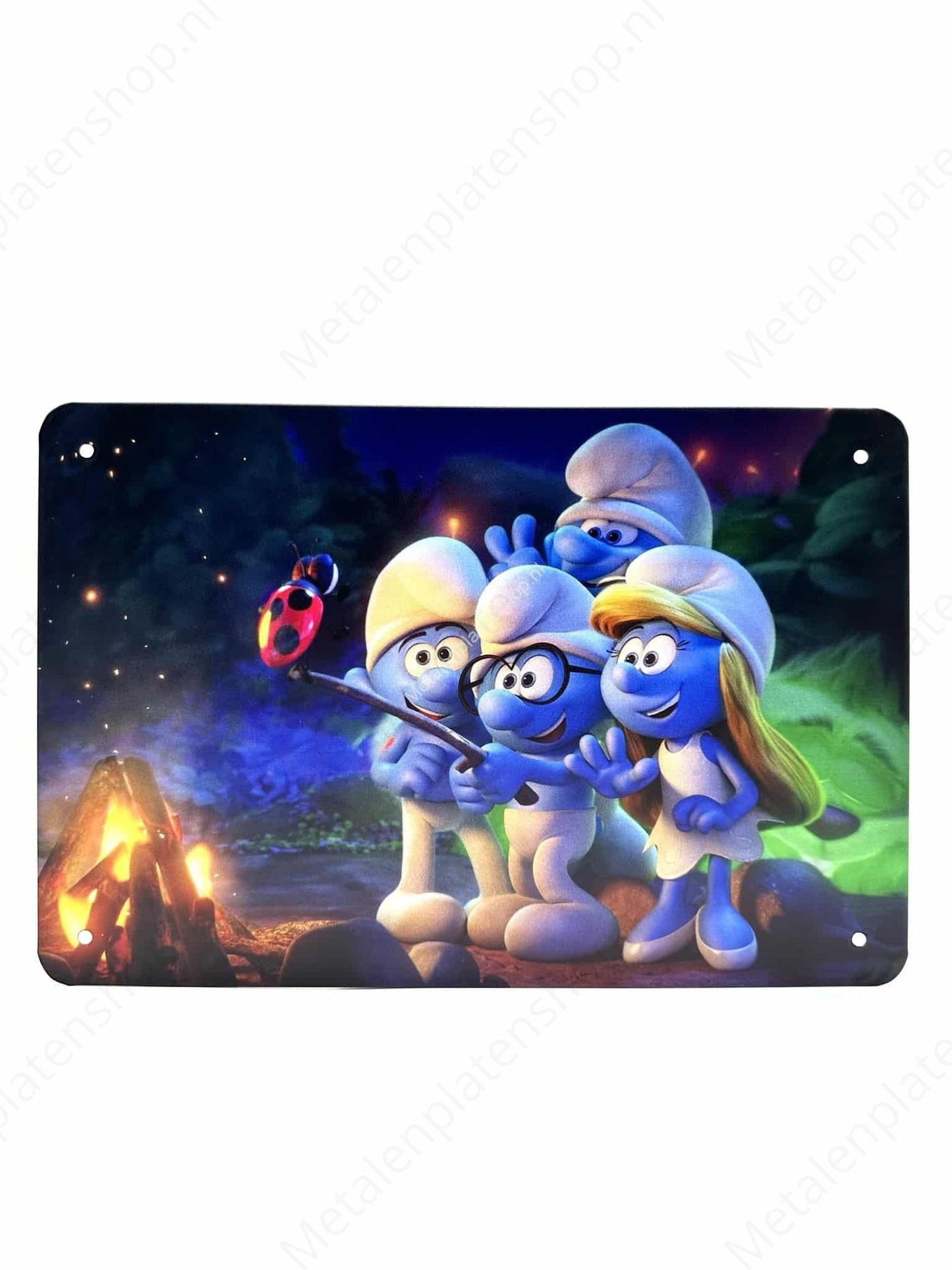 The Smurfs #1 - Metal Wall Sign