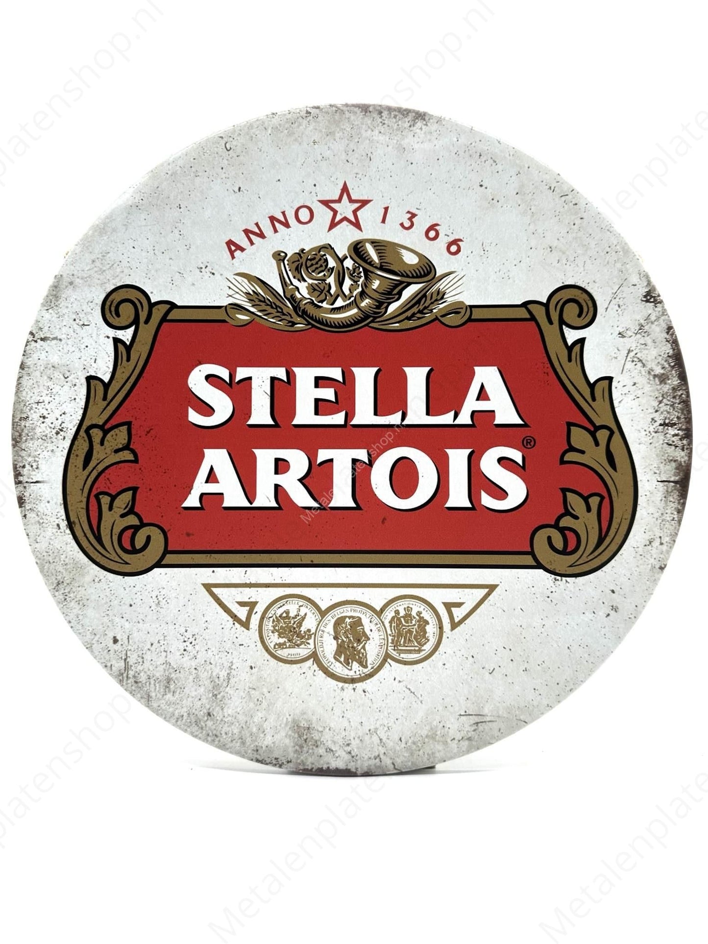 Stella Artois - Round - Metal Wall Sign