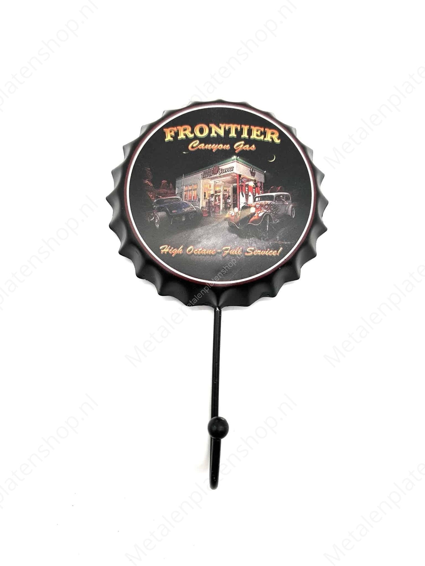 Frontier Conyon Tankdeckel – Garderobe – Handtuchhaken – Metall-Wandschild
