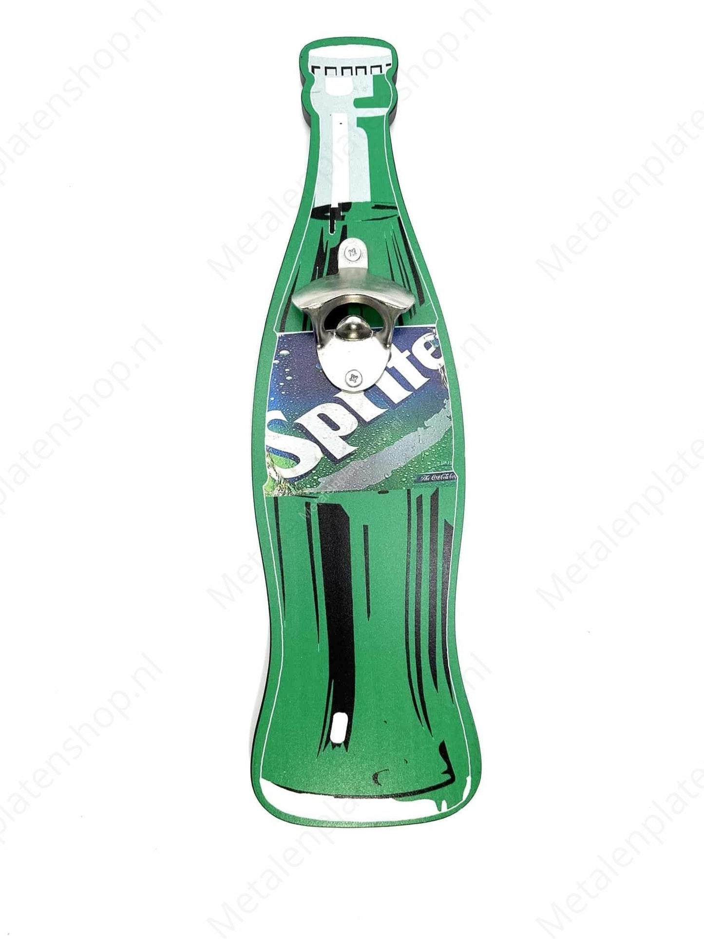 Bieröffner - Sprite - Metallwandschild