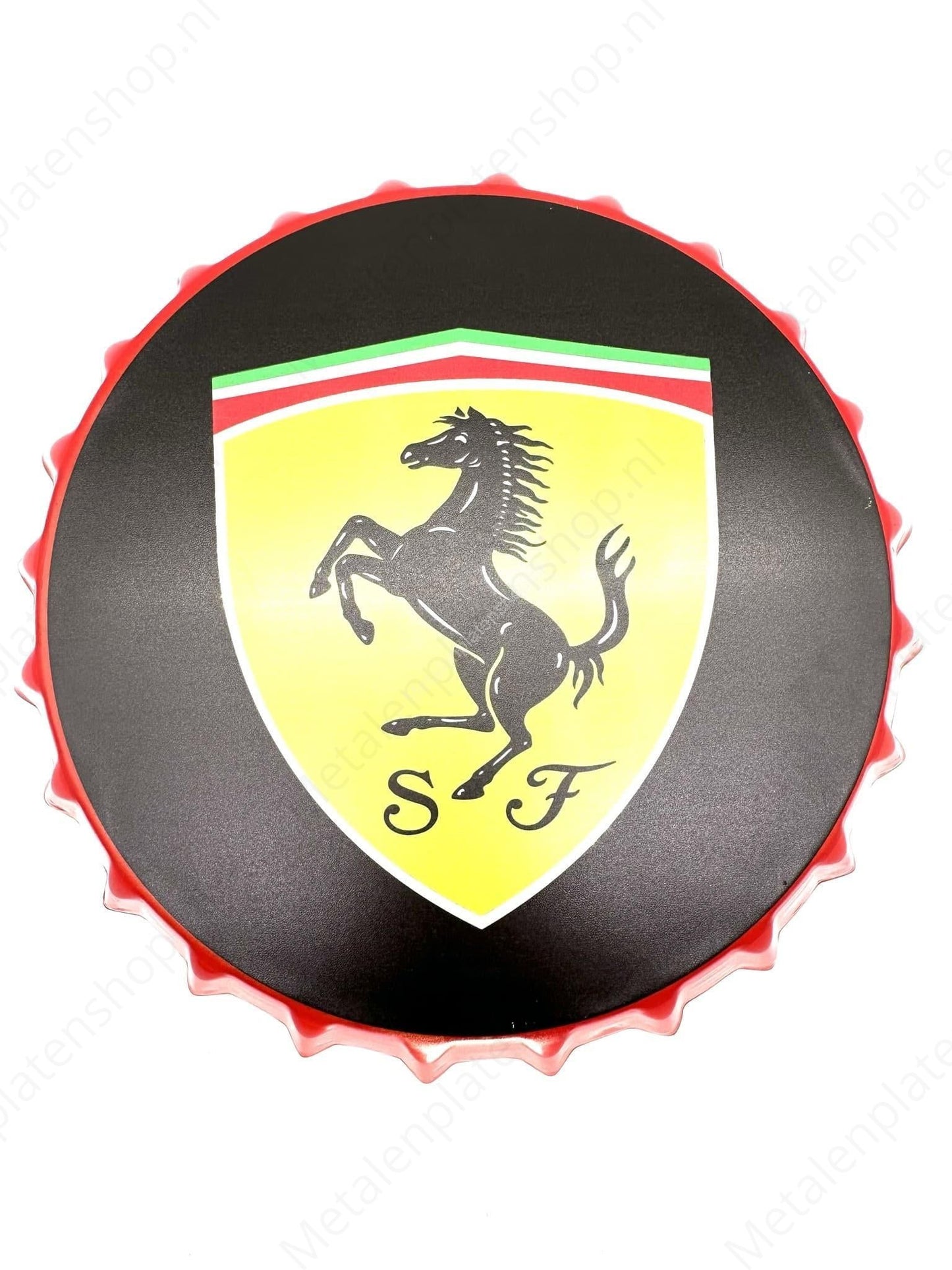 Drankdop - Ferrari - 30x30cm Rond
