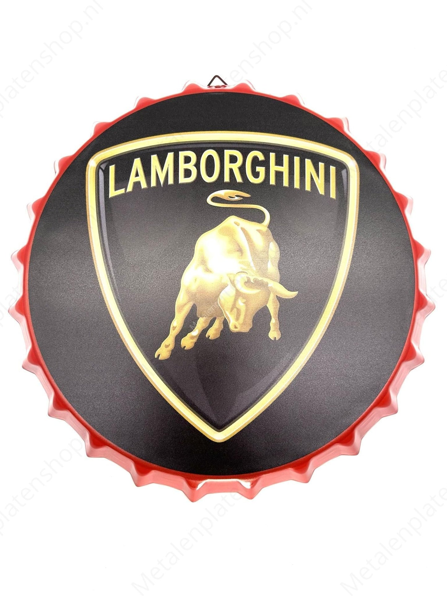Drankdop - Lamborghini - 30x30cm Rond