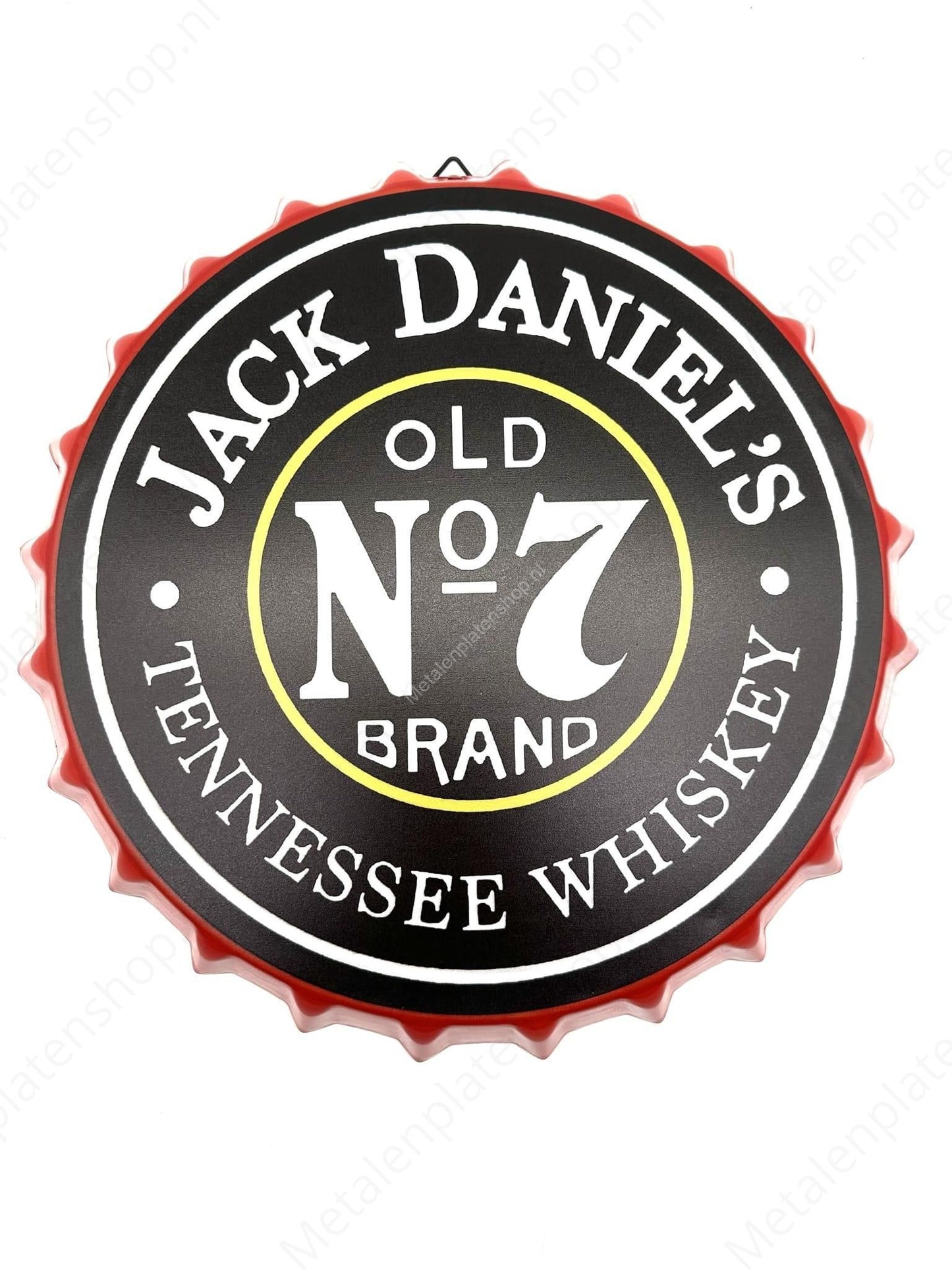 Getränkeverschluss - Jack Daniels - Old No7 - 30x30cm Rund