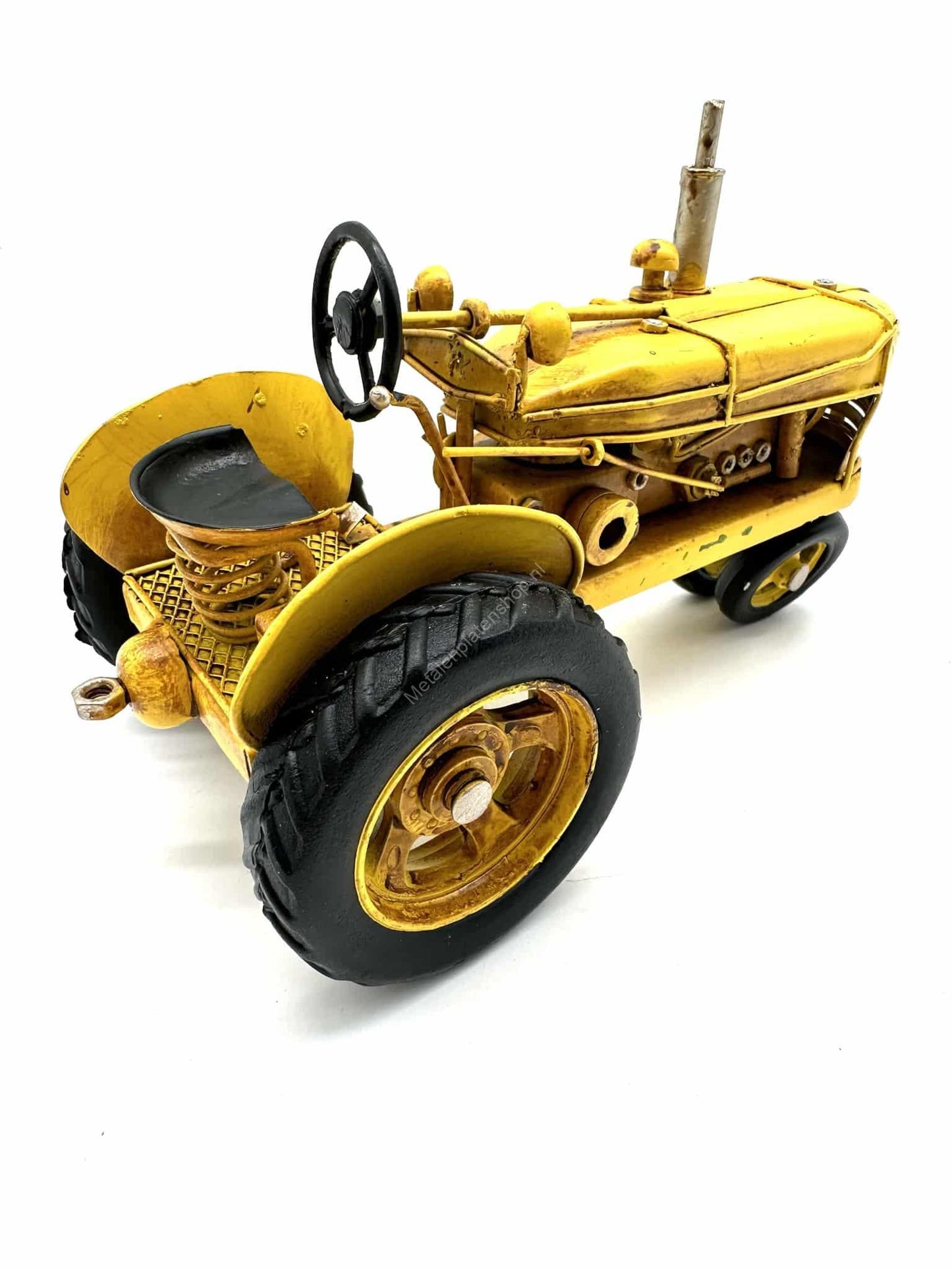 Traktor - Metal Vehicle Decoration - 16cm