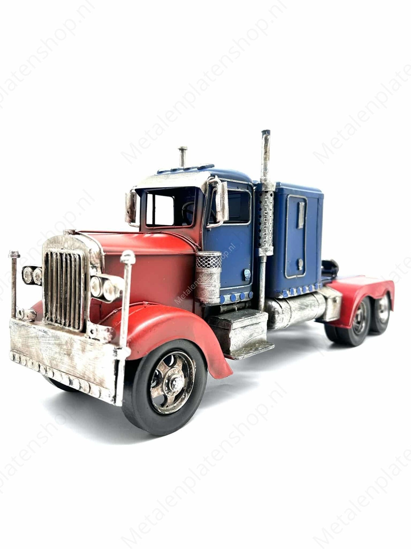 Vrachtwagen - Metalen Decoratie - 47cm