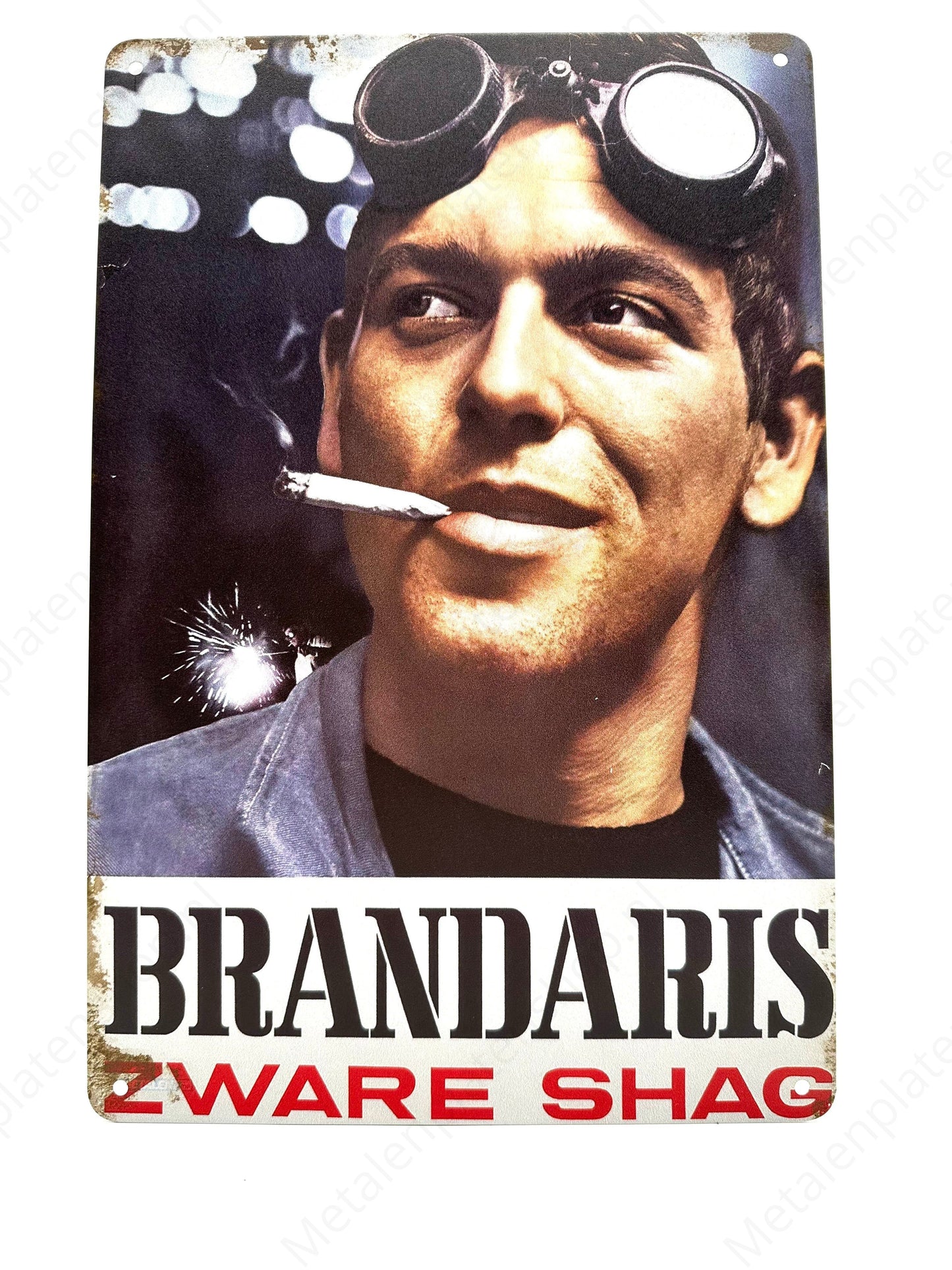 Brandaris Heavy Shag – Metallwandschild