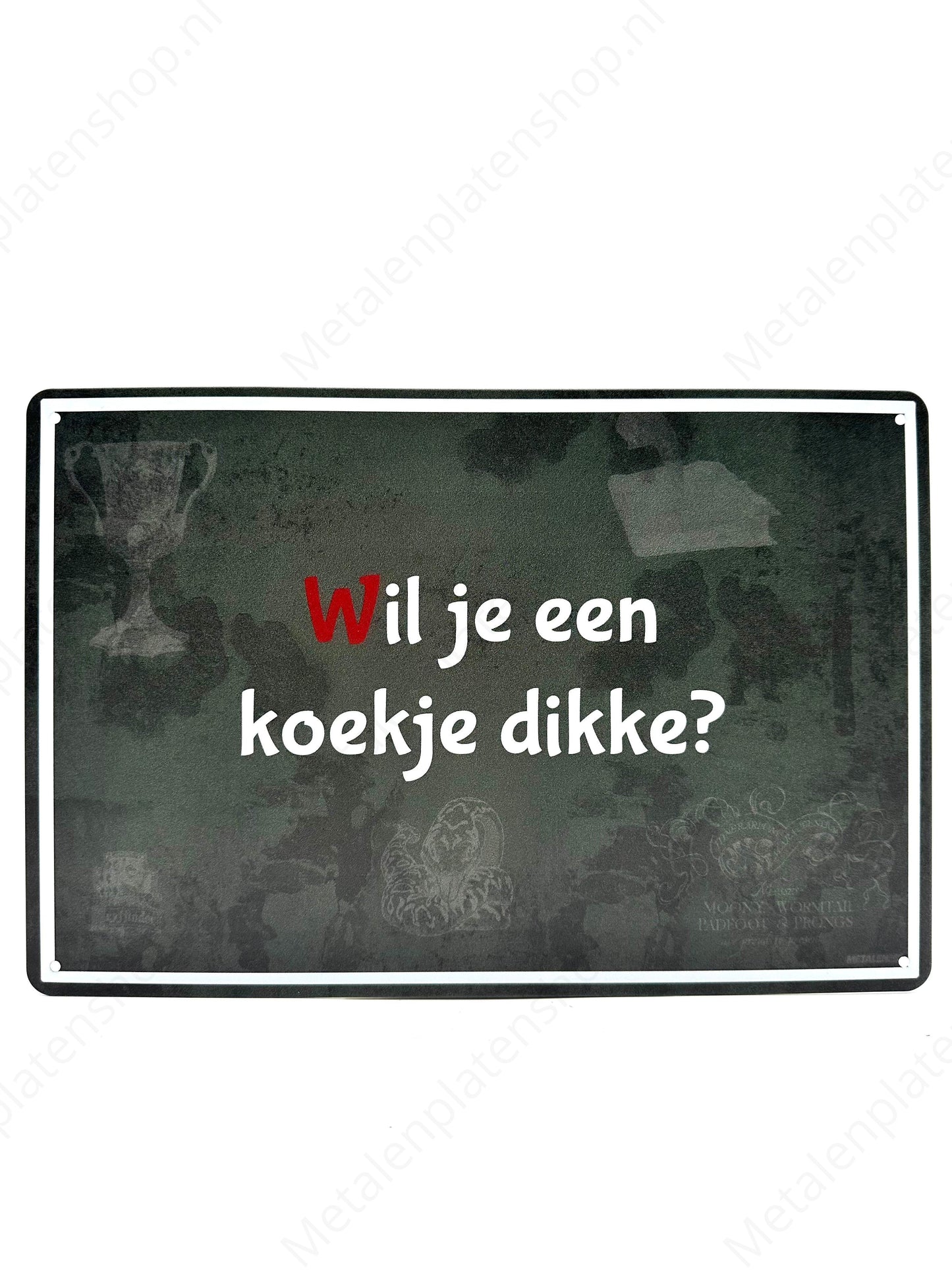 Would you like a cookie? - Metal Wall Sign